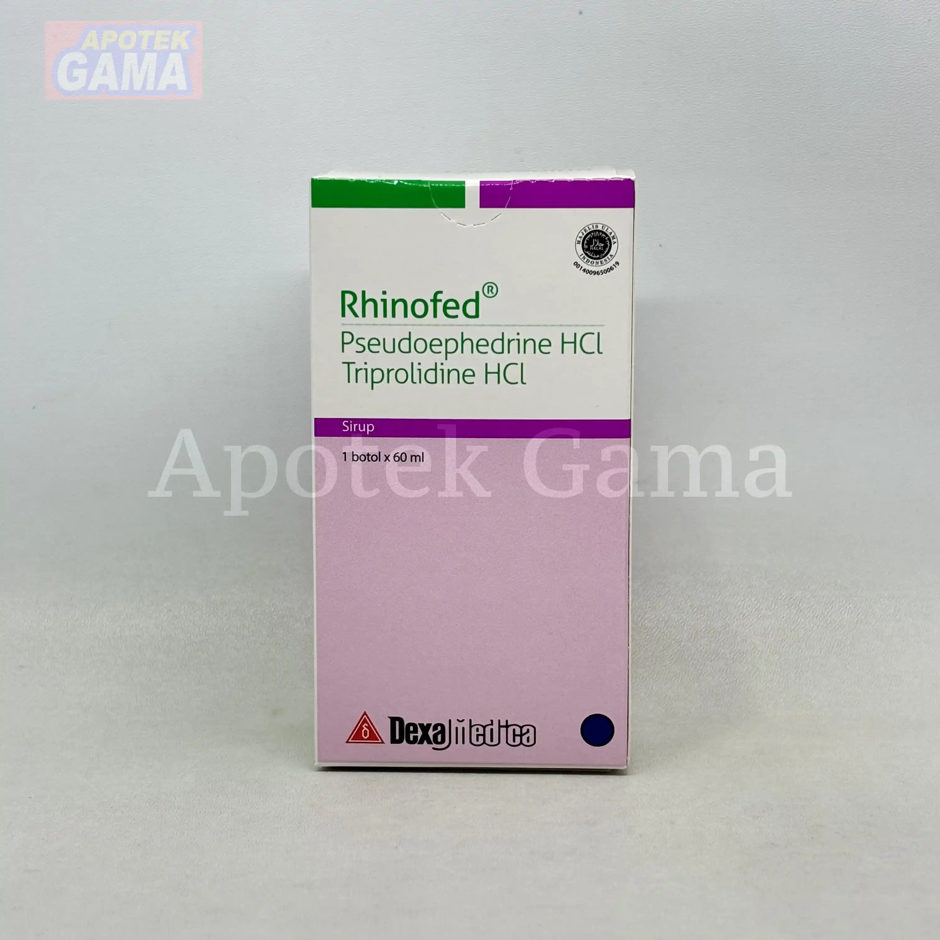 RHINOFED SYR 60 ML  2