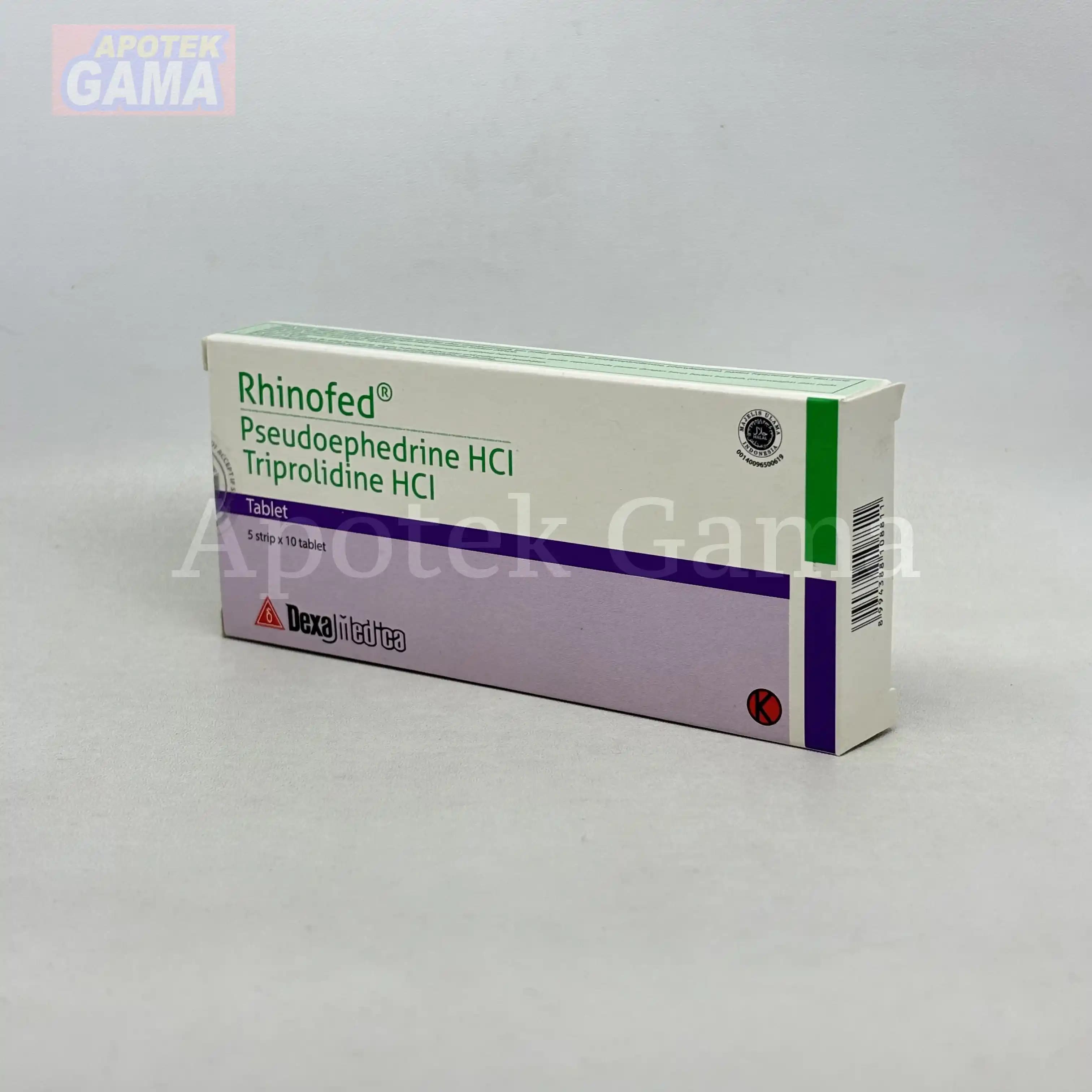 RHINOFED 60/2.5MG TAB 3