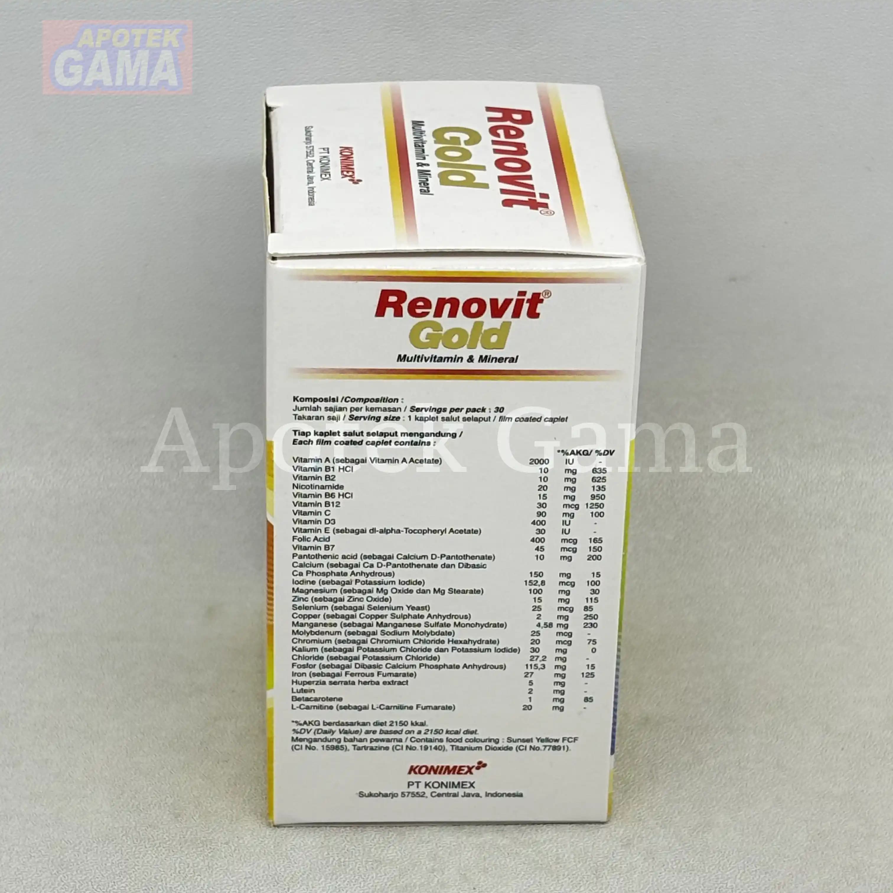 RENOVIT GOLD BOTOL 3