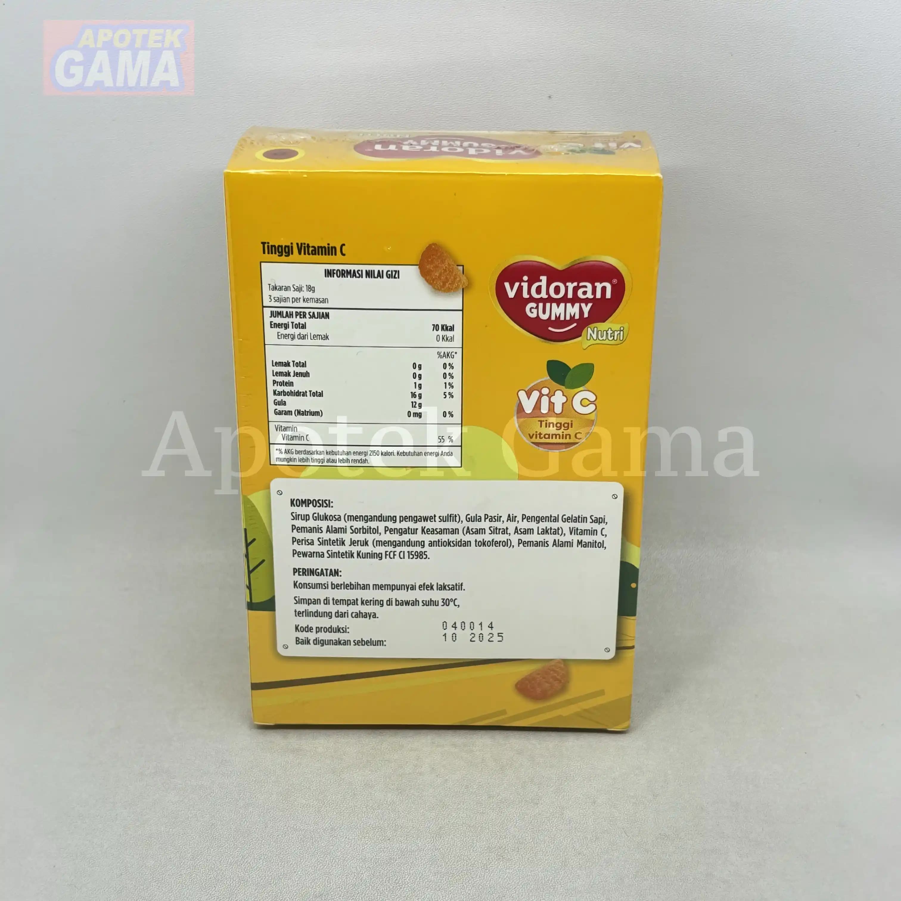 VIDORAN GUMMY + VIT C 4