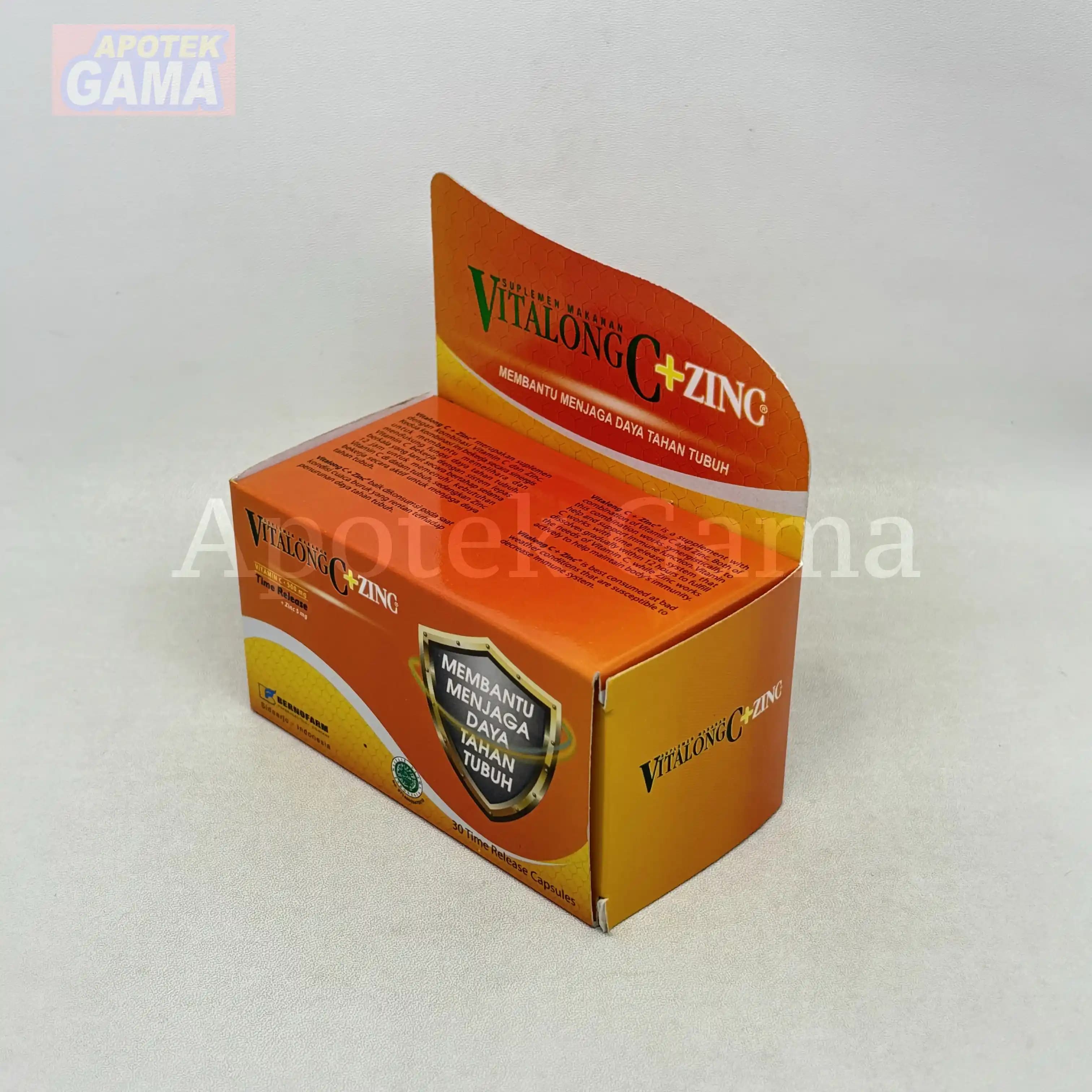 VITALONG C + ZINC BOTOL 30'S 4
