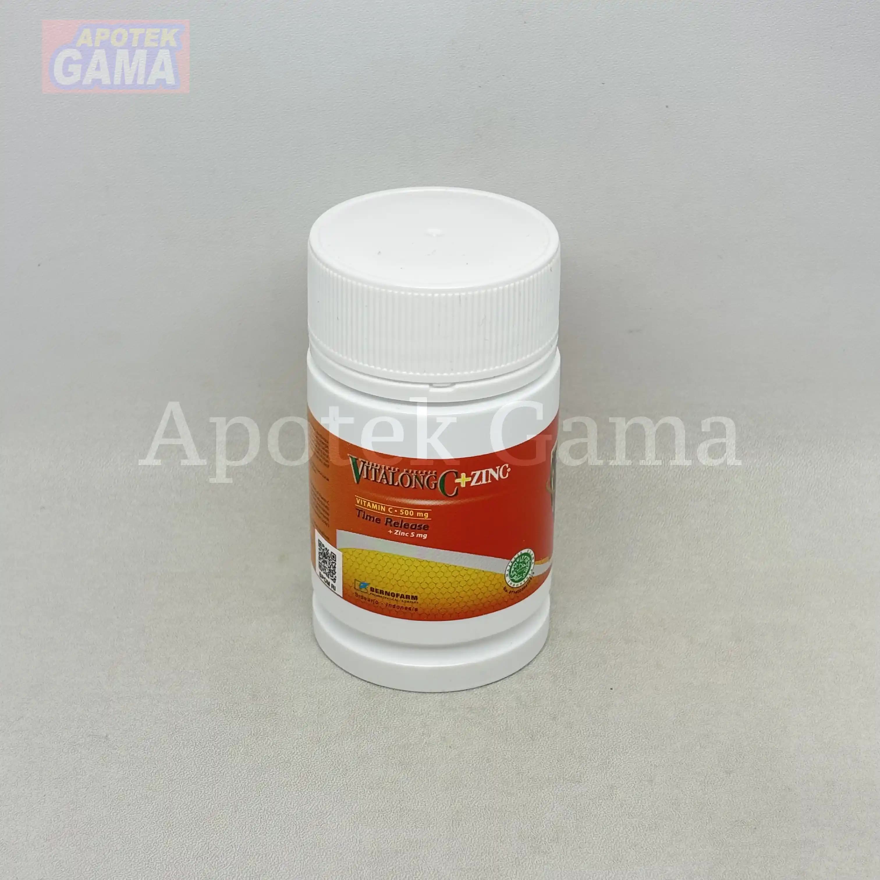 VITALONG C + ZINC BOTOL 30'S 5