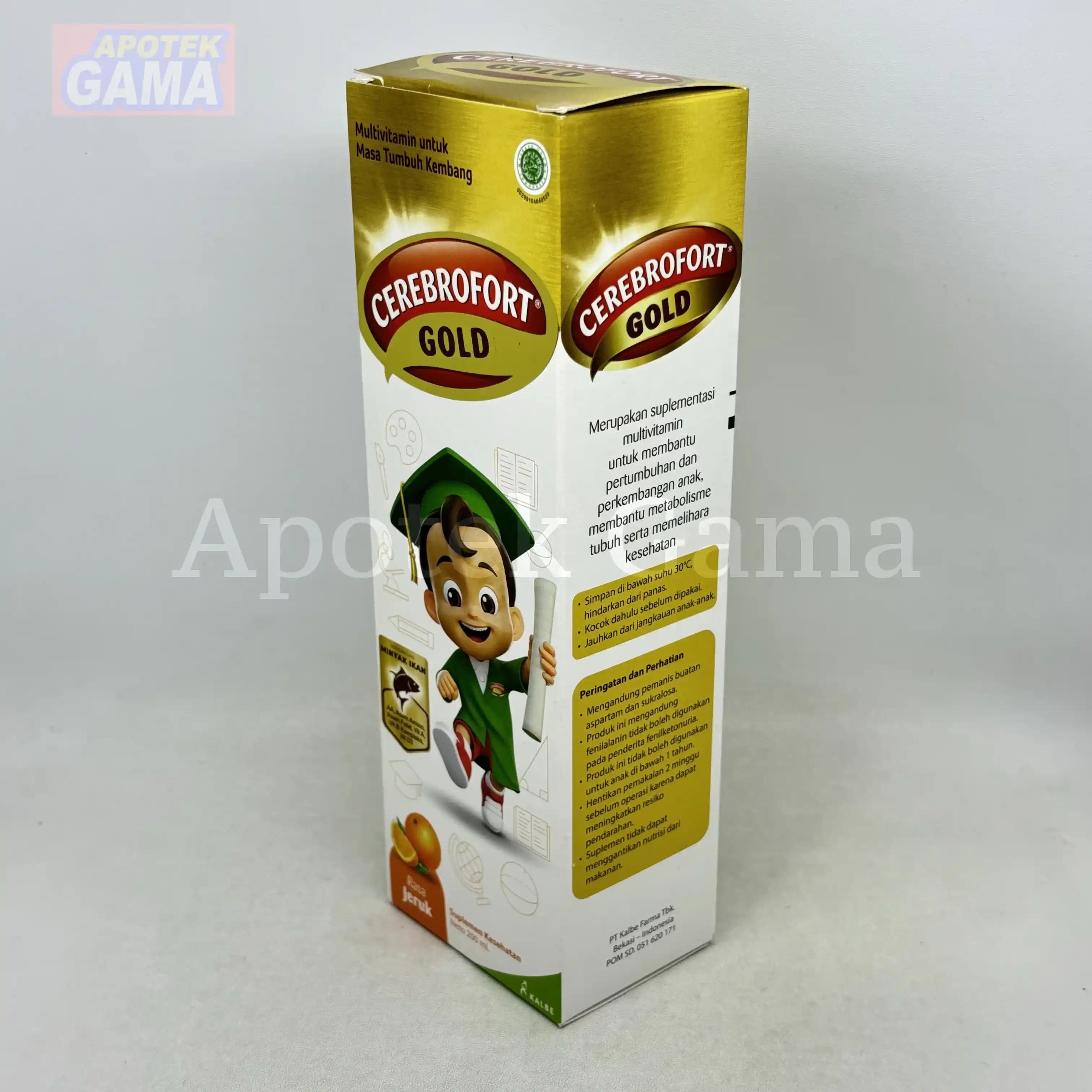 CEREBROFORT SYR JERUK GOLD 200 ML