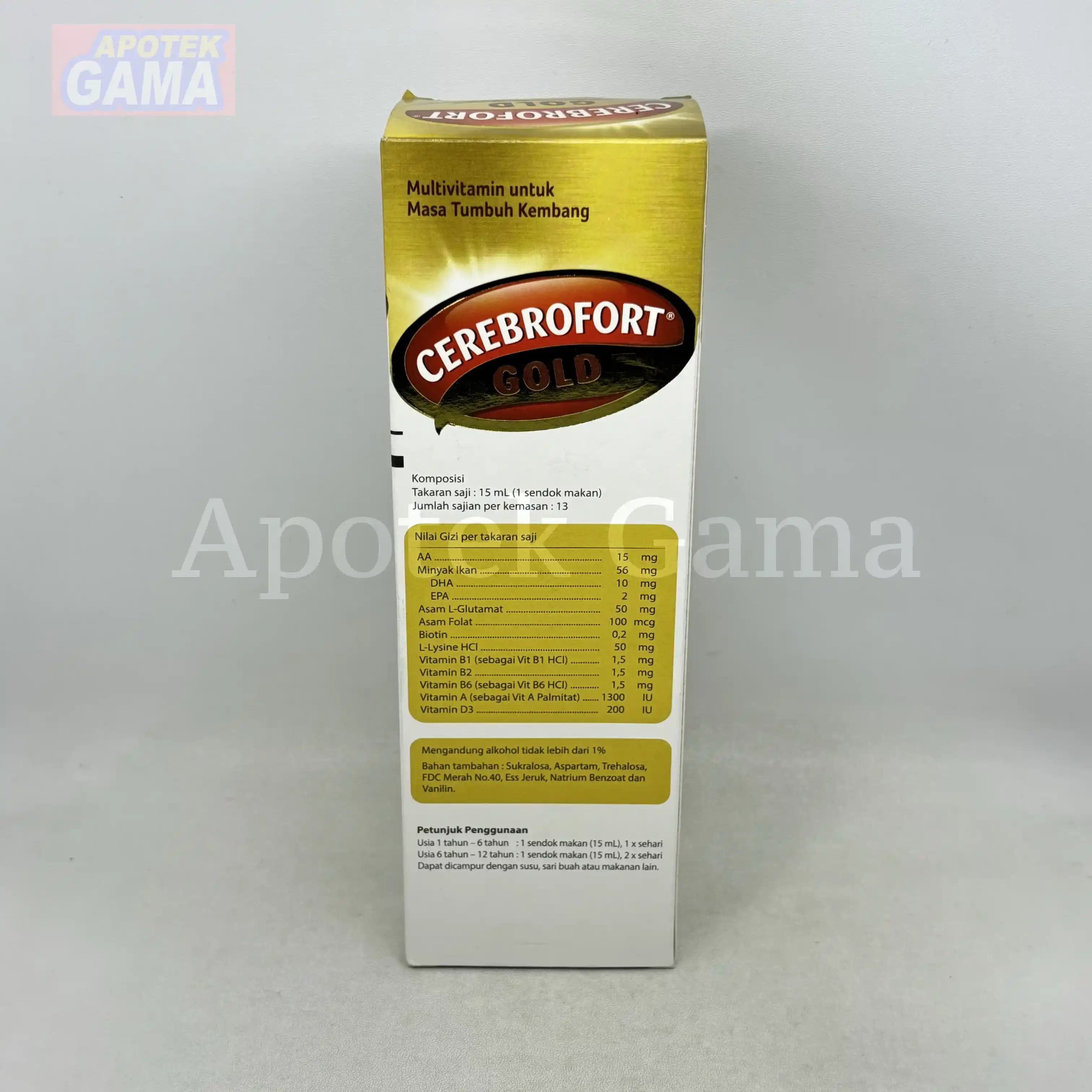 CEREBROFORT SYR JERUK  GOLD 200 ML 4