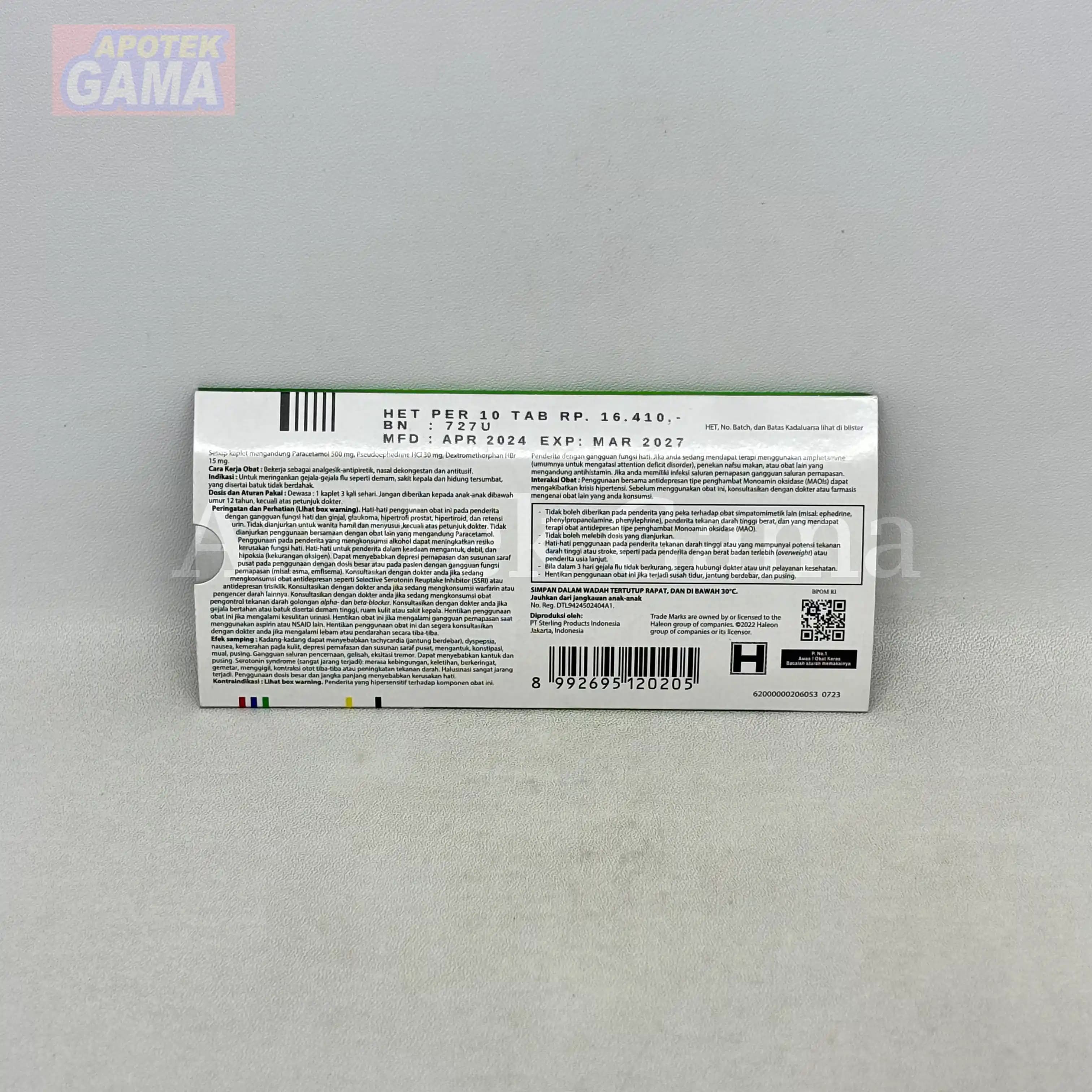 PANADOL COLD&FLU 2