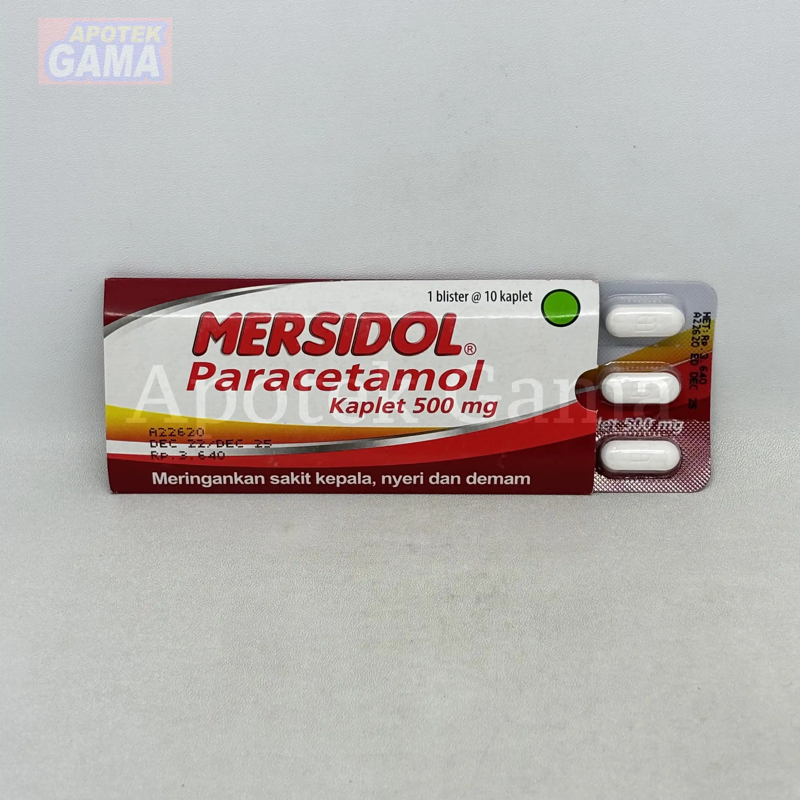 MERSIDOL 500MG TABLET 4