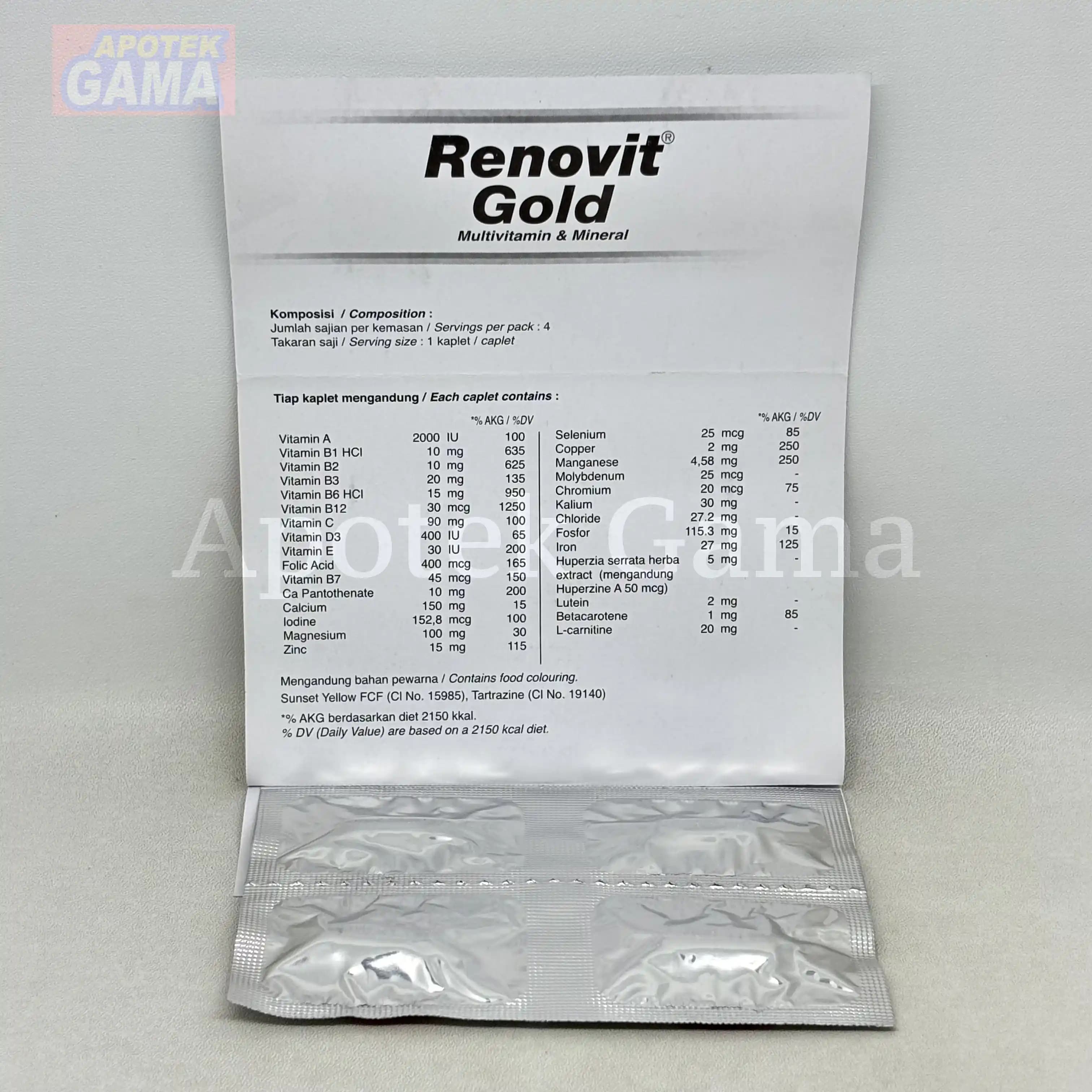 RENOVIT GOLD STRIP