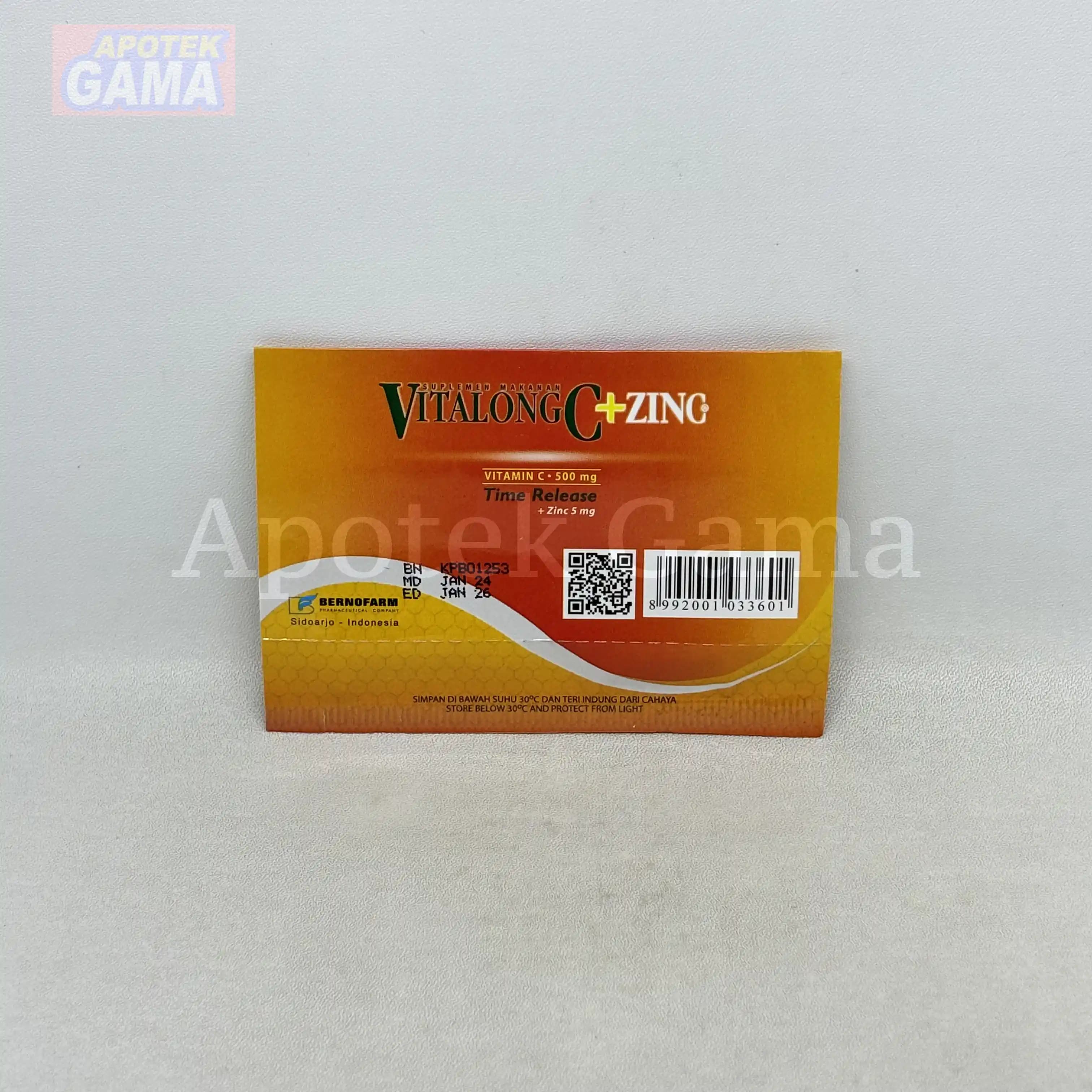 VITALONG C + ZINC TAB