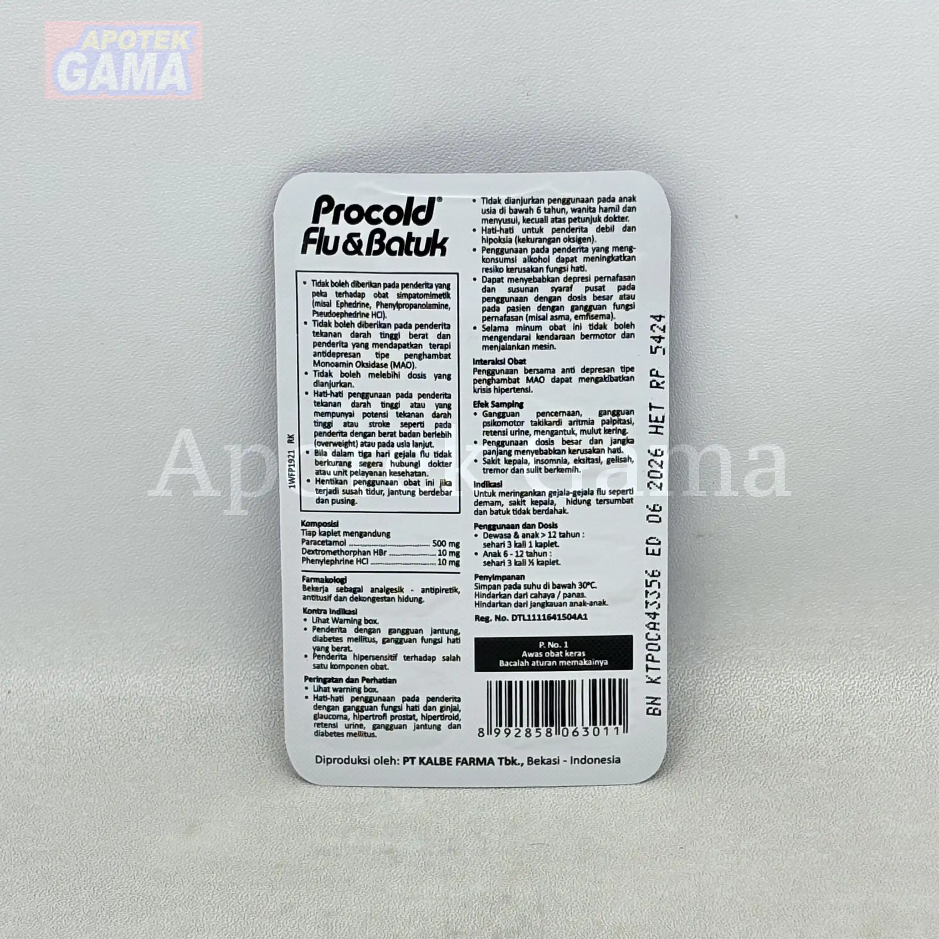 PROCOLD FLU DAN BATUK  5
