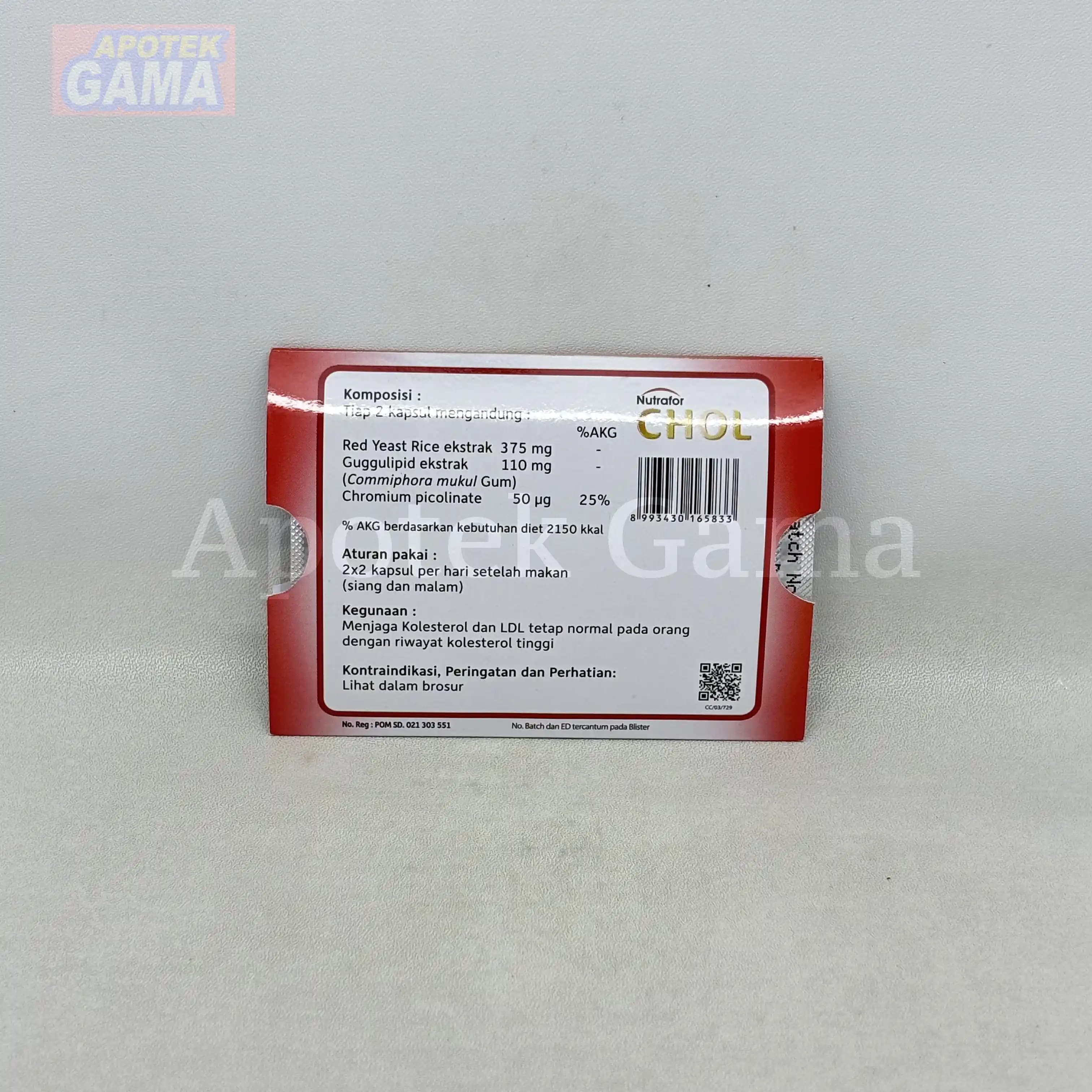 NUTRAFOR CHOL 120S 5