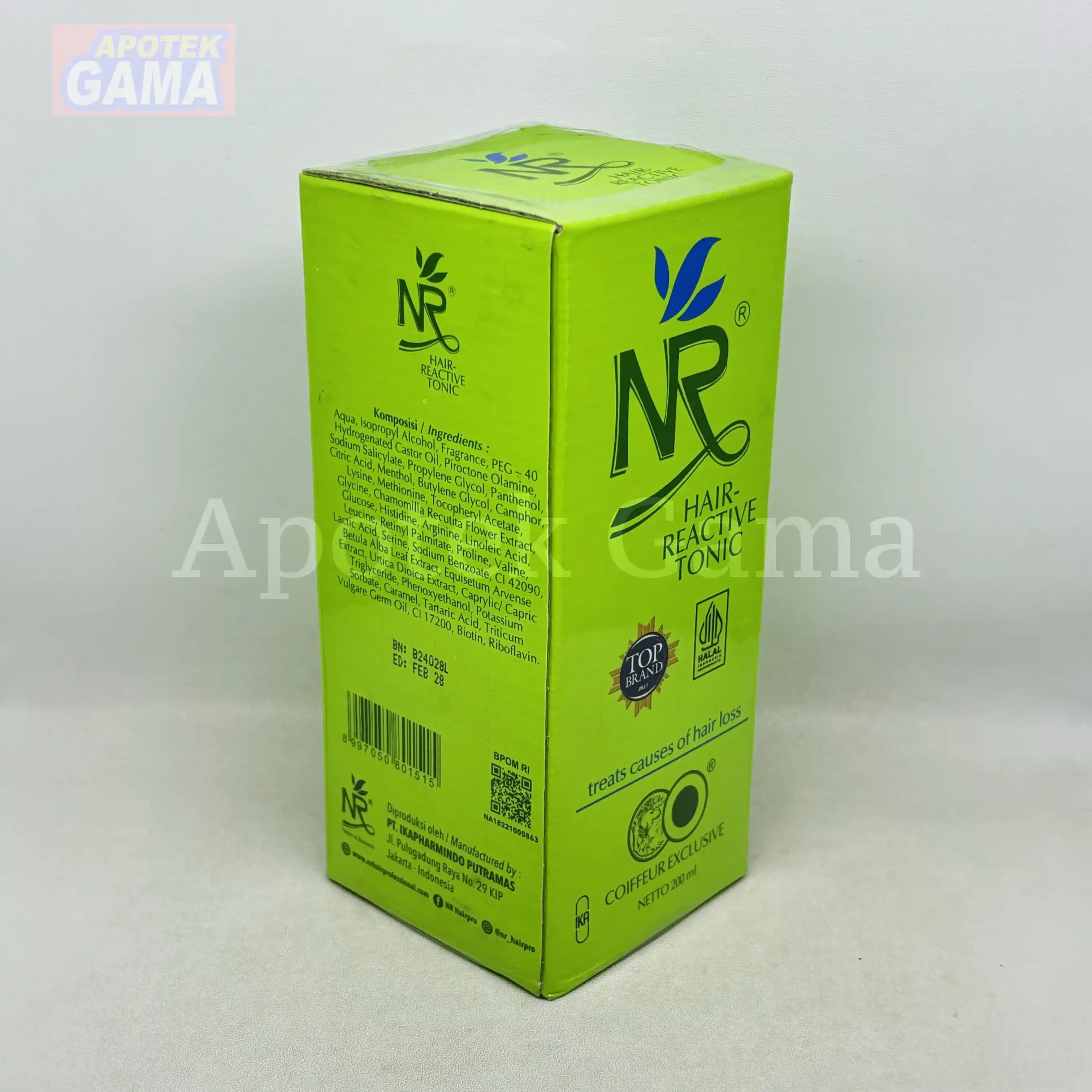 NR HAIR REACTIVE TONIC 200ML 2