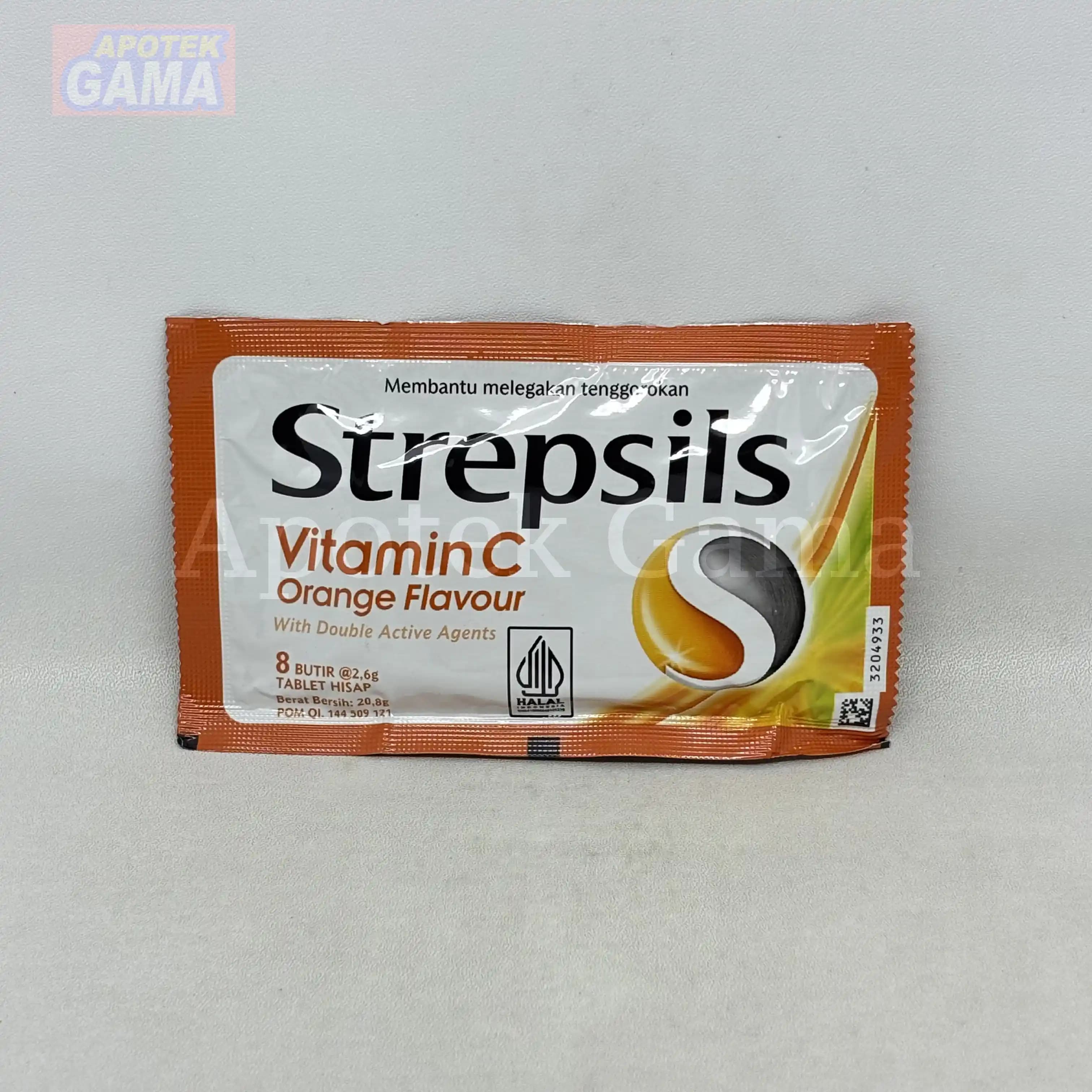 STREPSILS VITAMIN C-100 8S