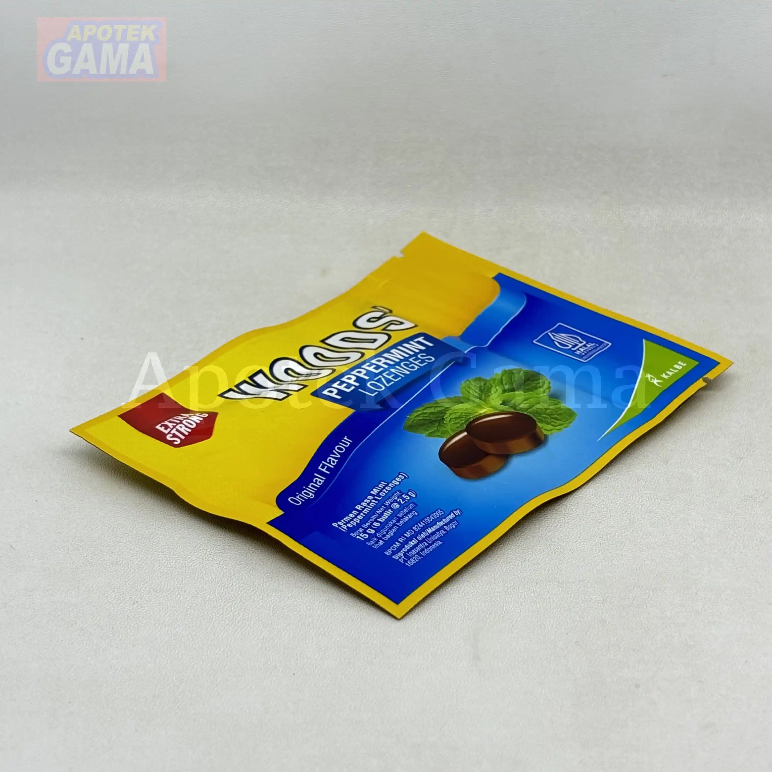 WOODS PERMEN PEPPERMINT LOZENGES