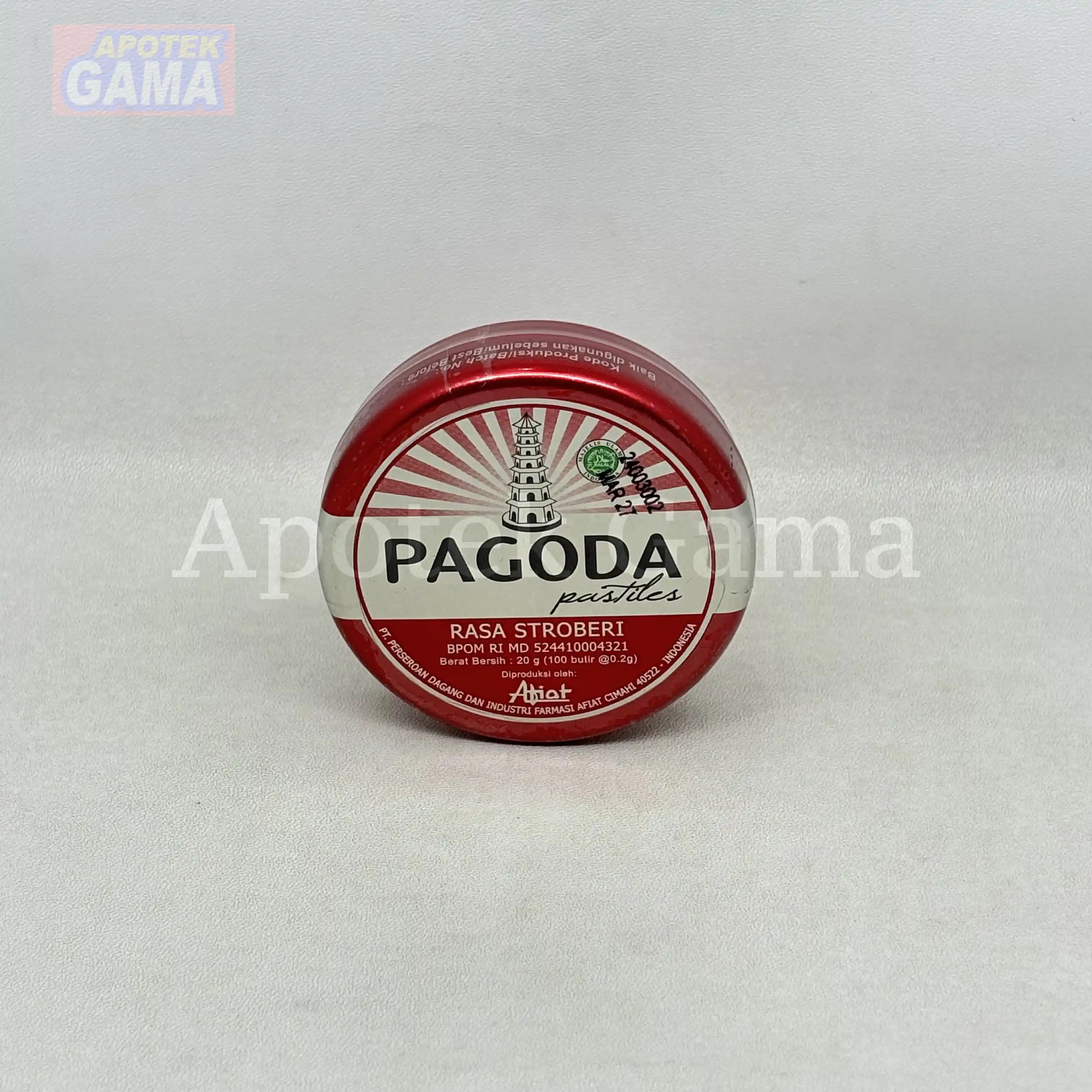 PAGODA PASTILLES STRAWBERI