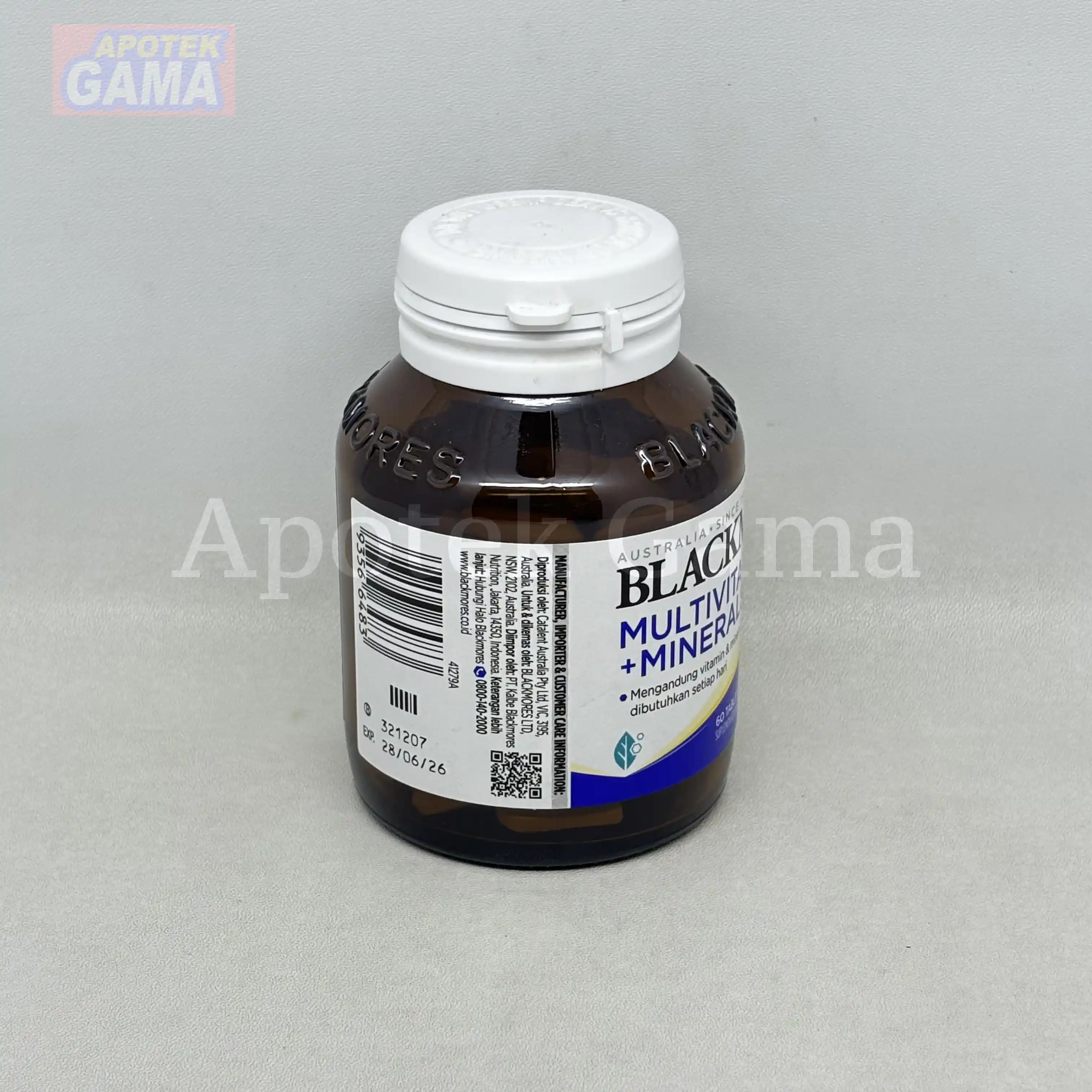 BLACKMORES MULTIVITAMIN + MINERALS 60S