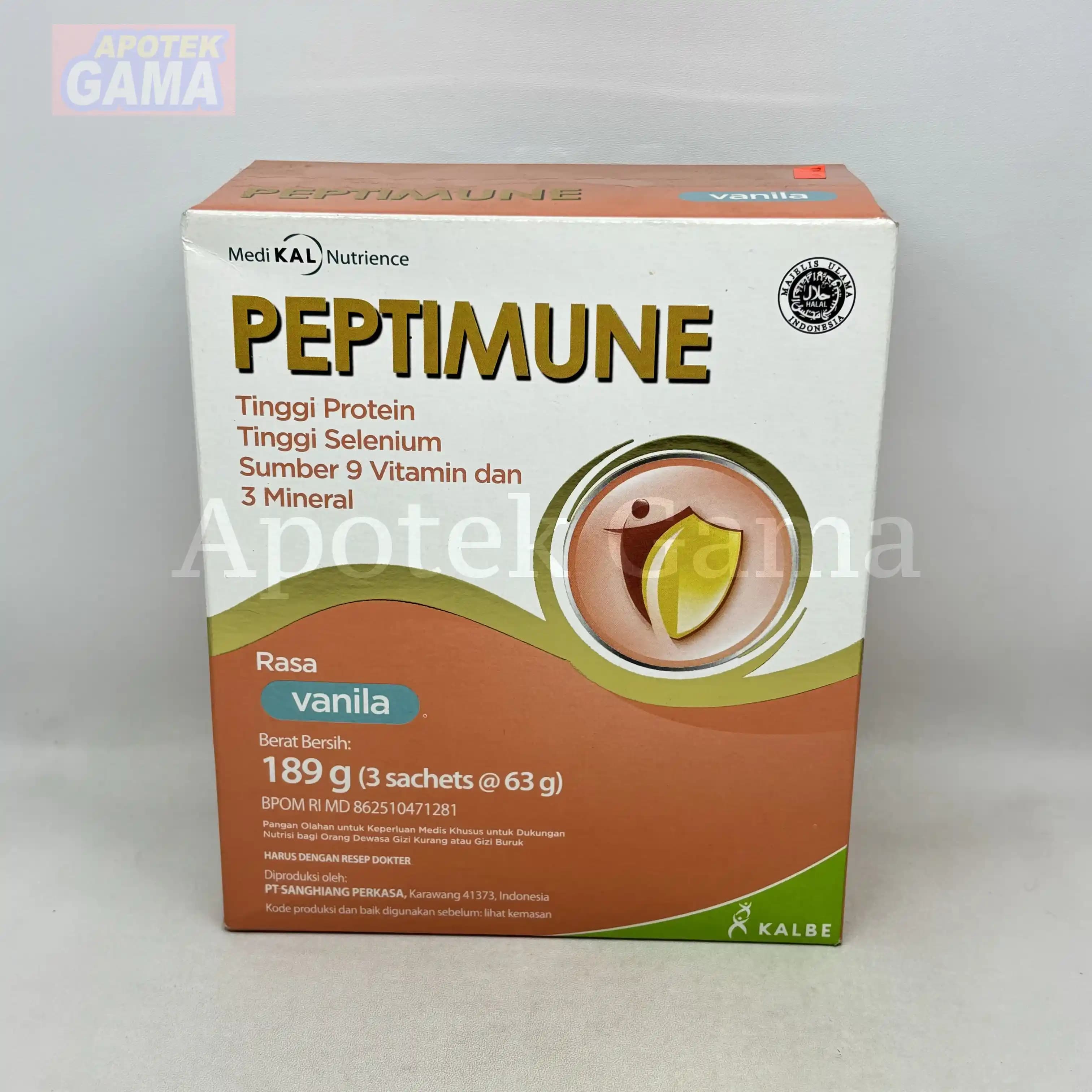 PEPTIMUNE VANILA 189 GRAM 5