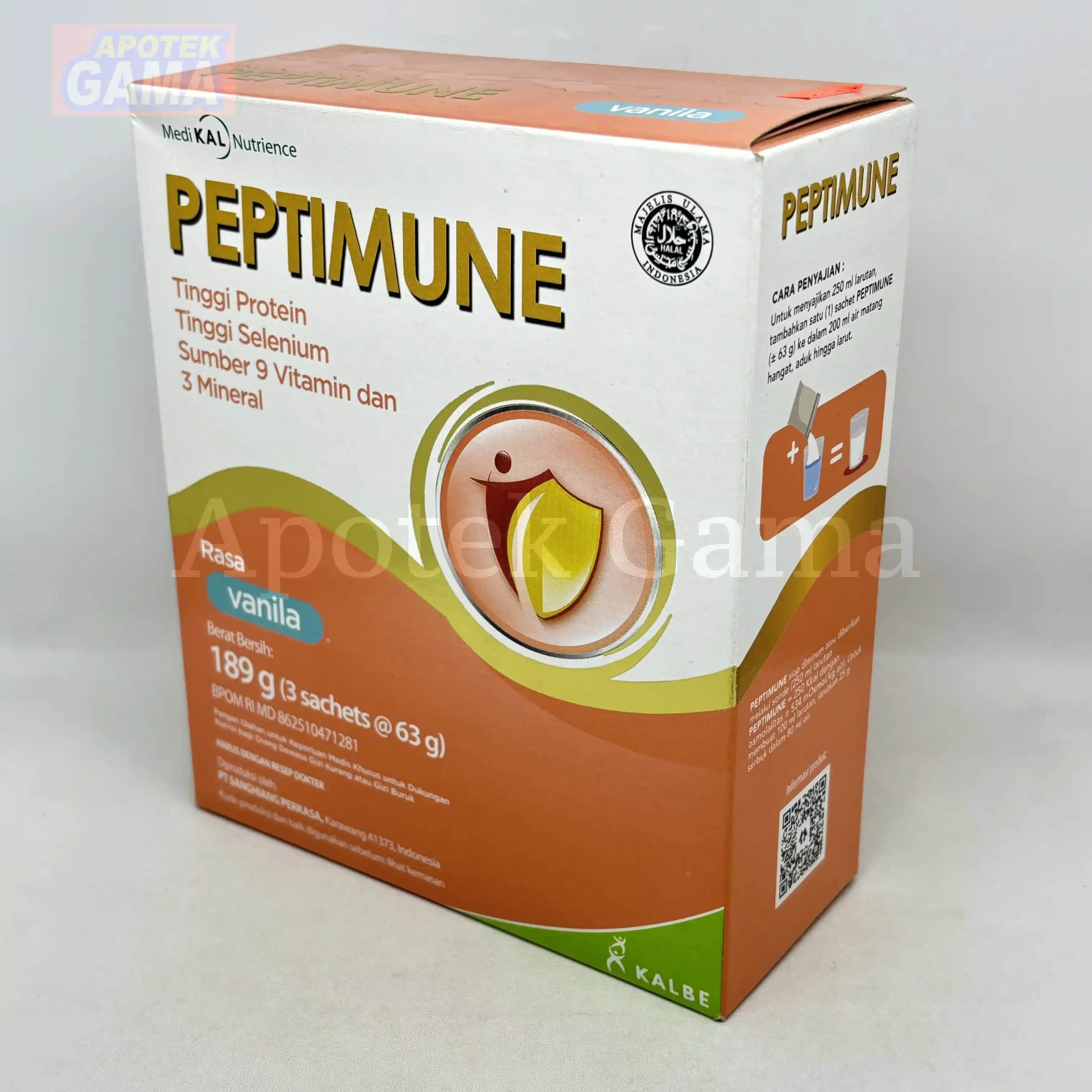 PEPTIMUNE VANILA 189 GRAM