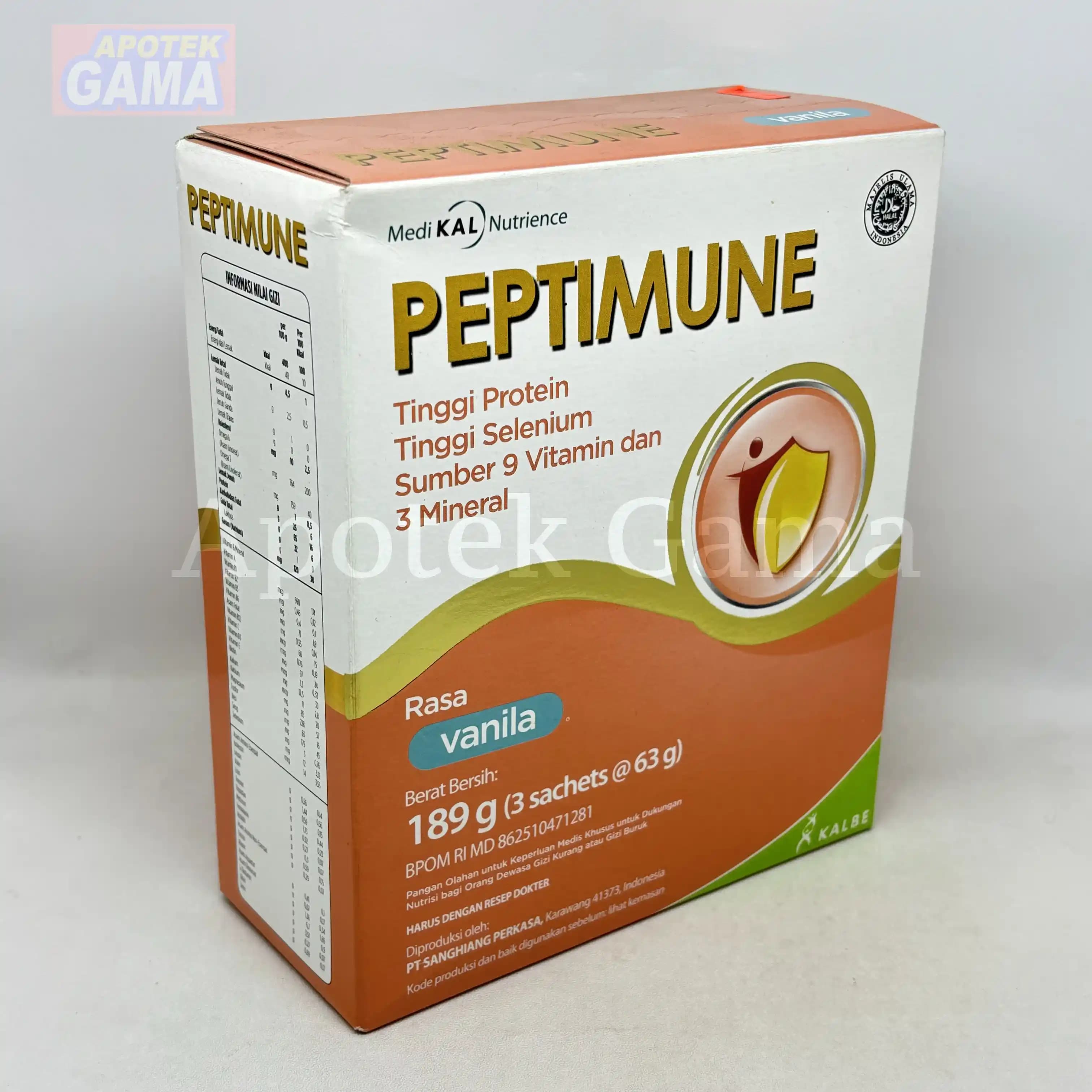 PEPTIMUNE VANILA 189 GRAM 3