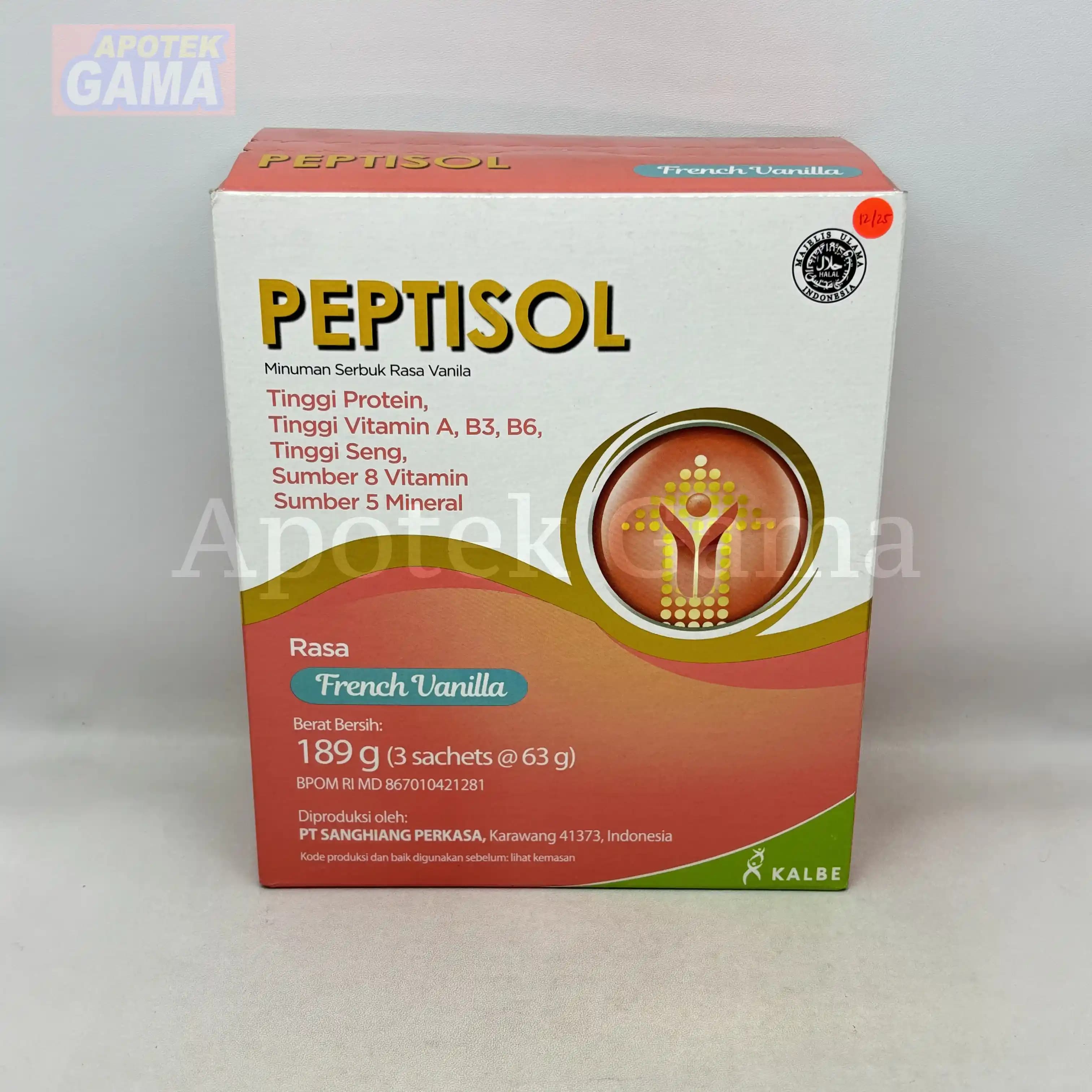 PEPTISOL VANILA 180GR