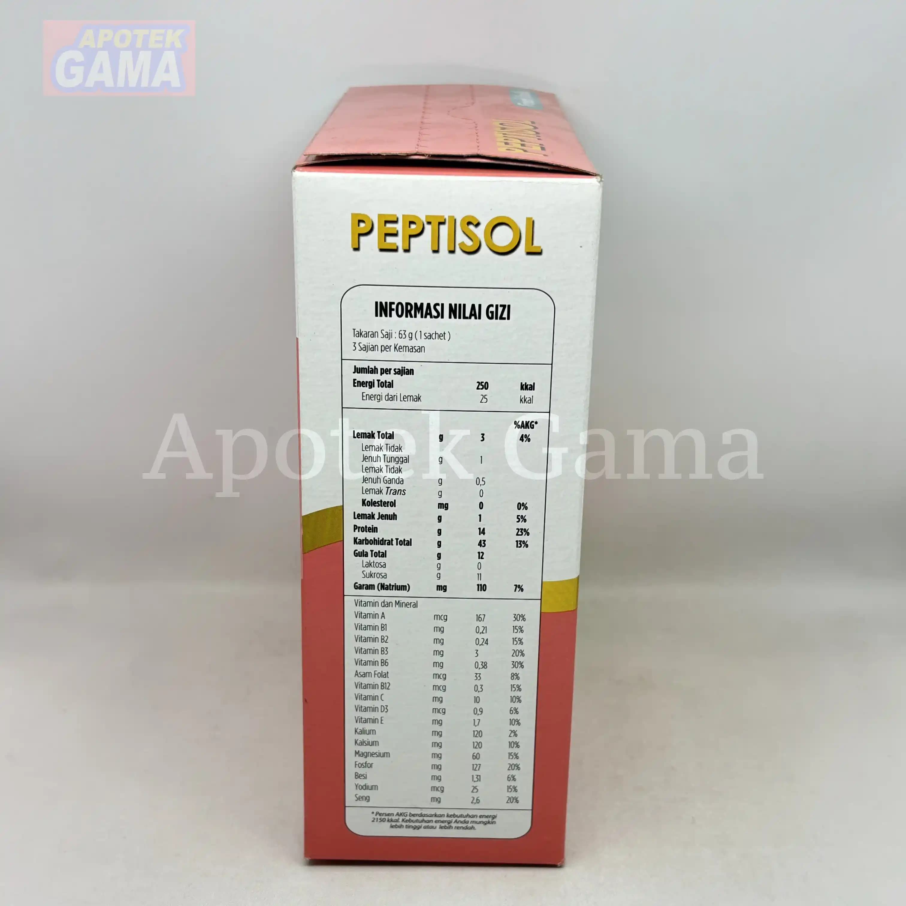 PEPTISOL VANILA 180GR 3
