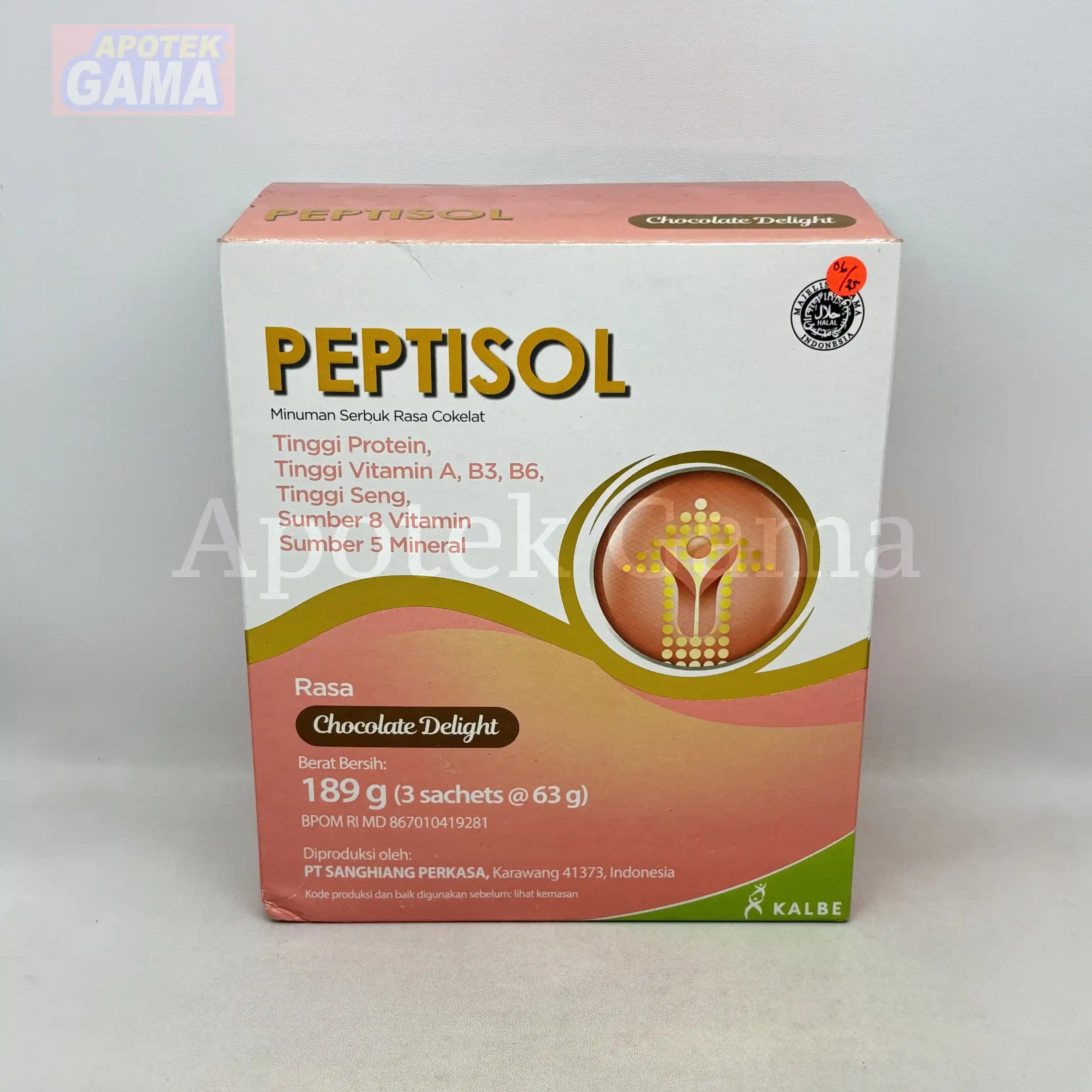 PEPTISOL COKLAT 180GR 5