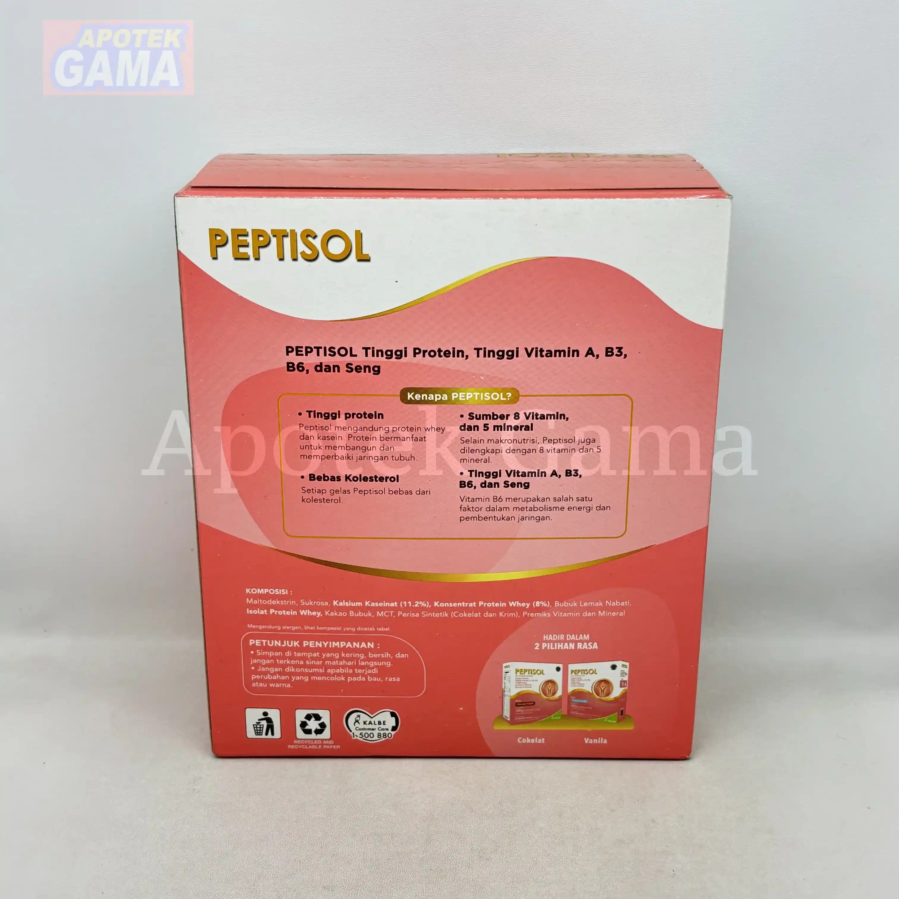 PEPTISOL COKLAT 180GR