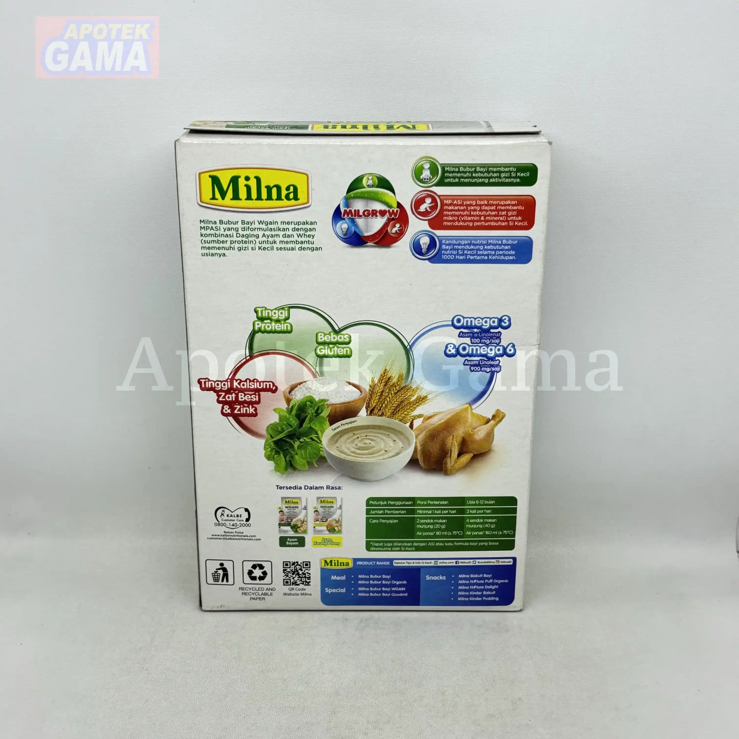 MILNA WGAIN 6+ AYAM BAYAM 120 GR 4