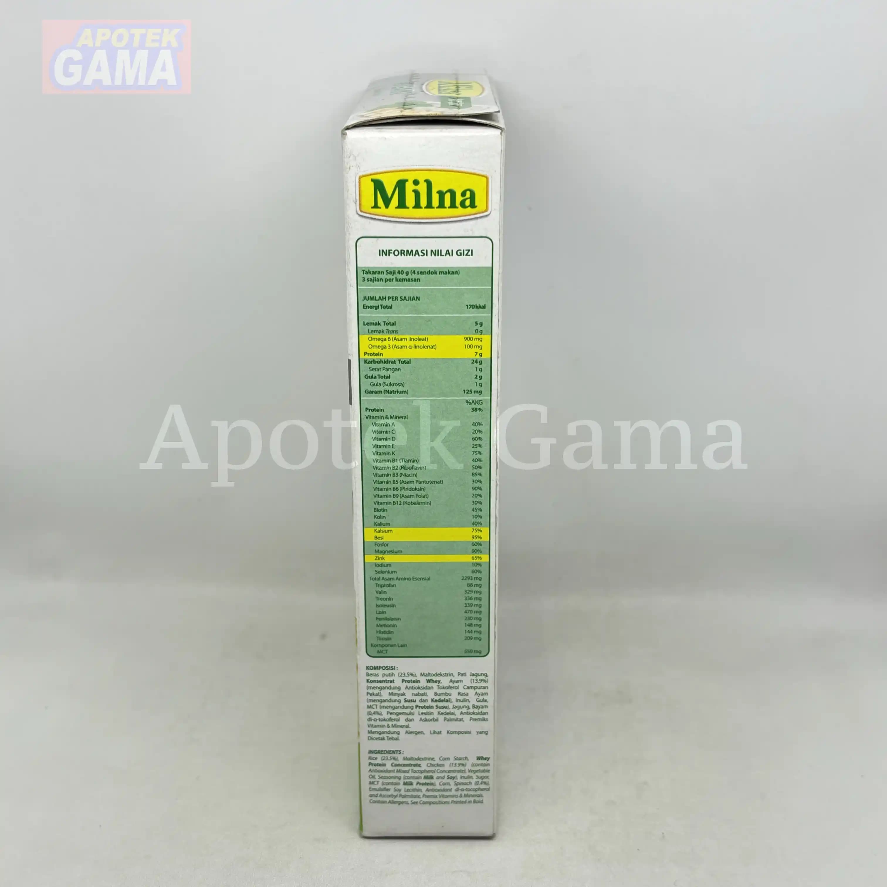 MILNA WGAIN 6+ AYAM BAYAM 120 GR 2