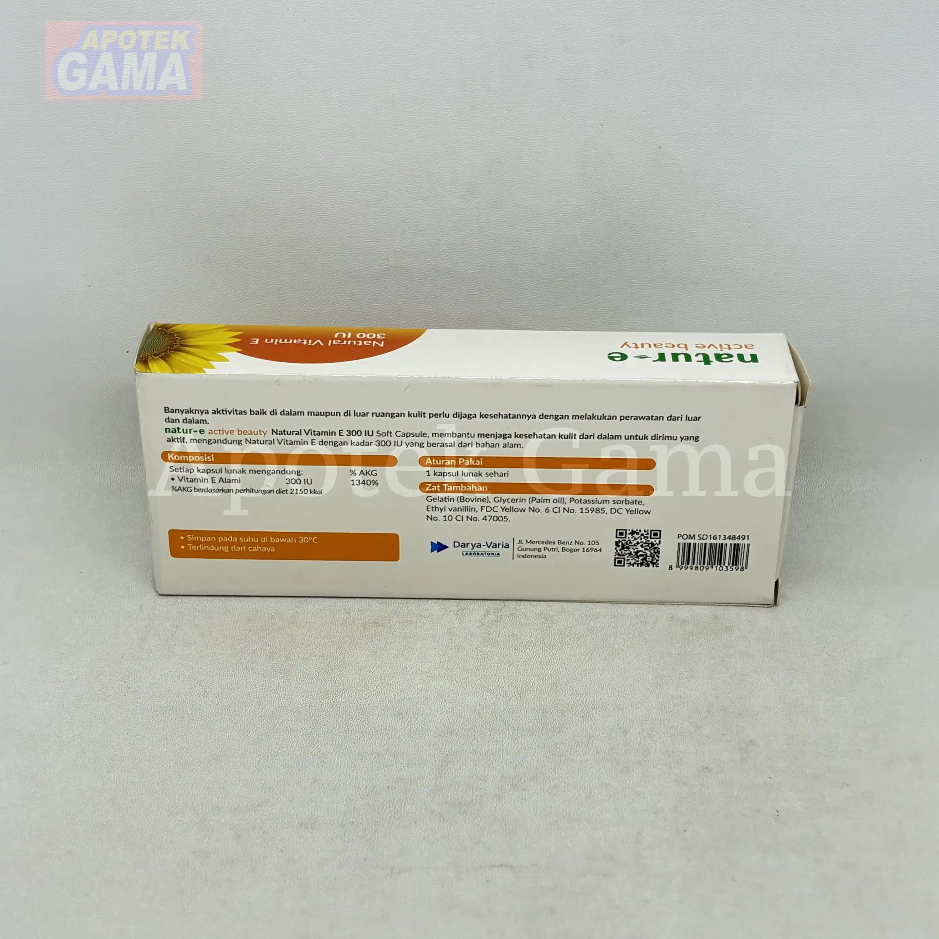 NATUR.E 300 IU 16CAP 3