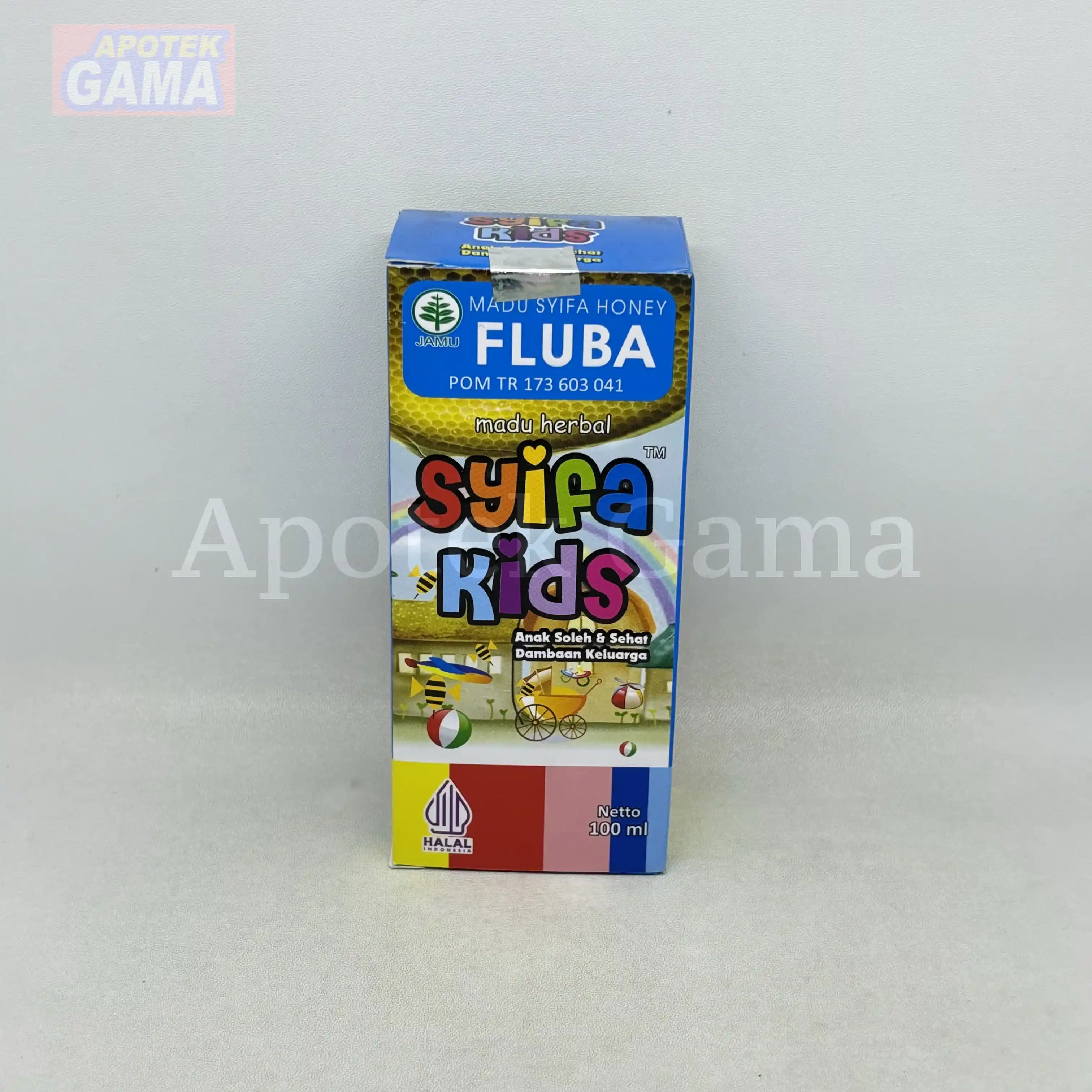 MADU HERBAL SYIFA KIDS FLUBA 100 ML
