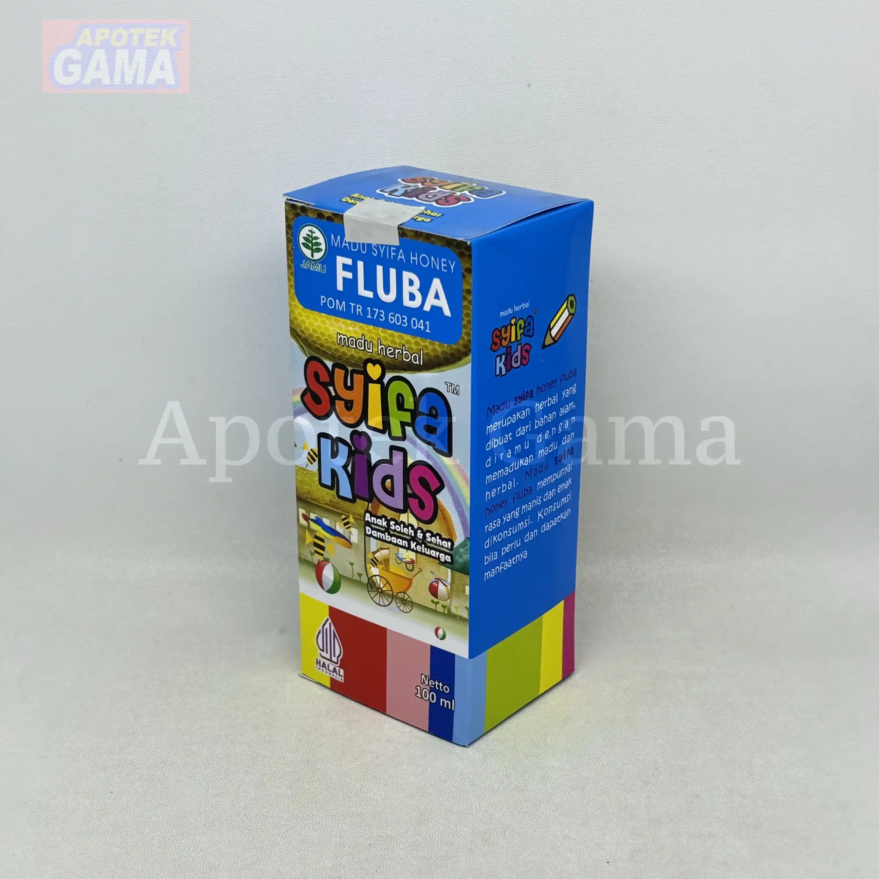 MADU HERBAL SYIFA KIDS FLUBA 100 ML 2