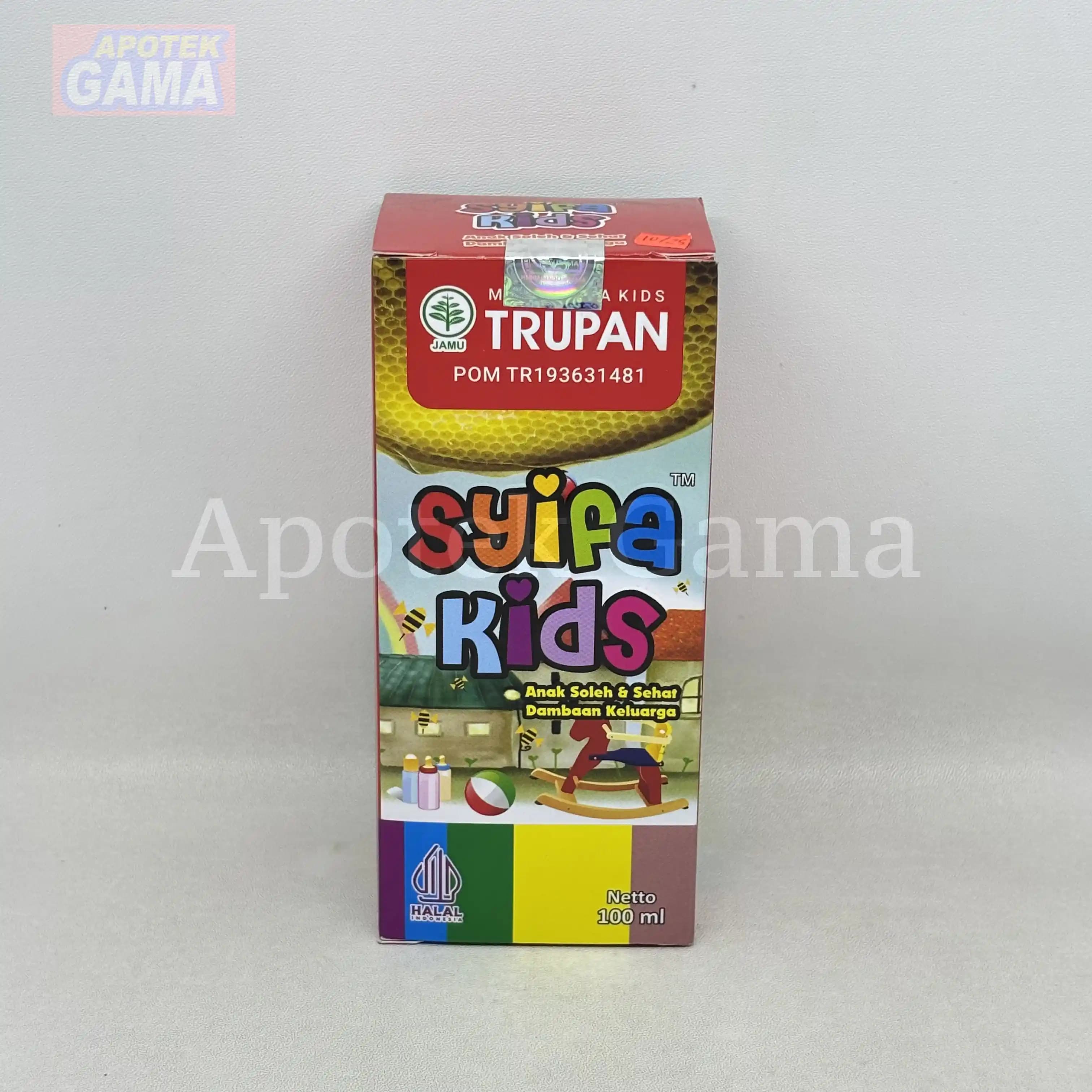 MADU HERBAL SYIFA KIDS TRUPAN 100 ML 3