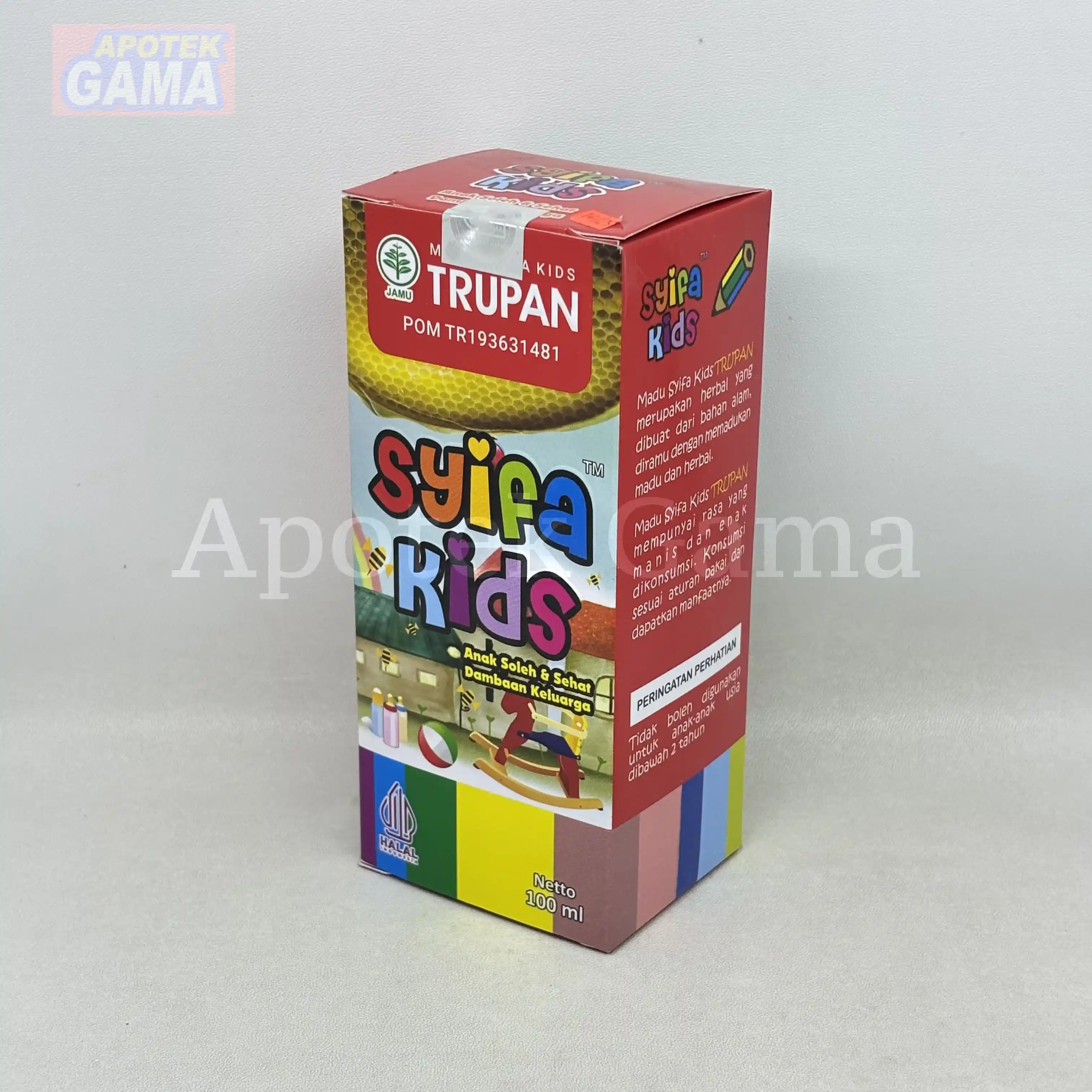 MADU HERBAL SYIFA KIDS TRUPAN 100 ML 4