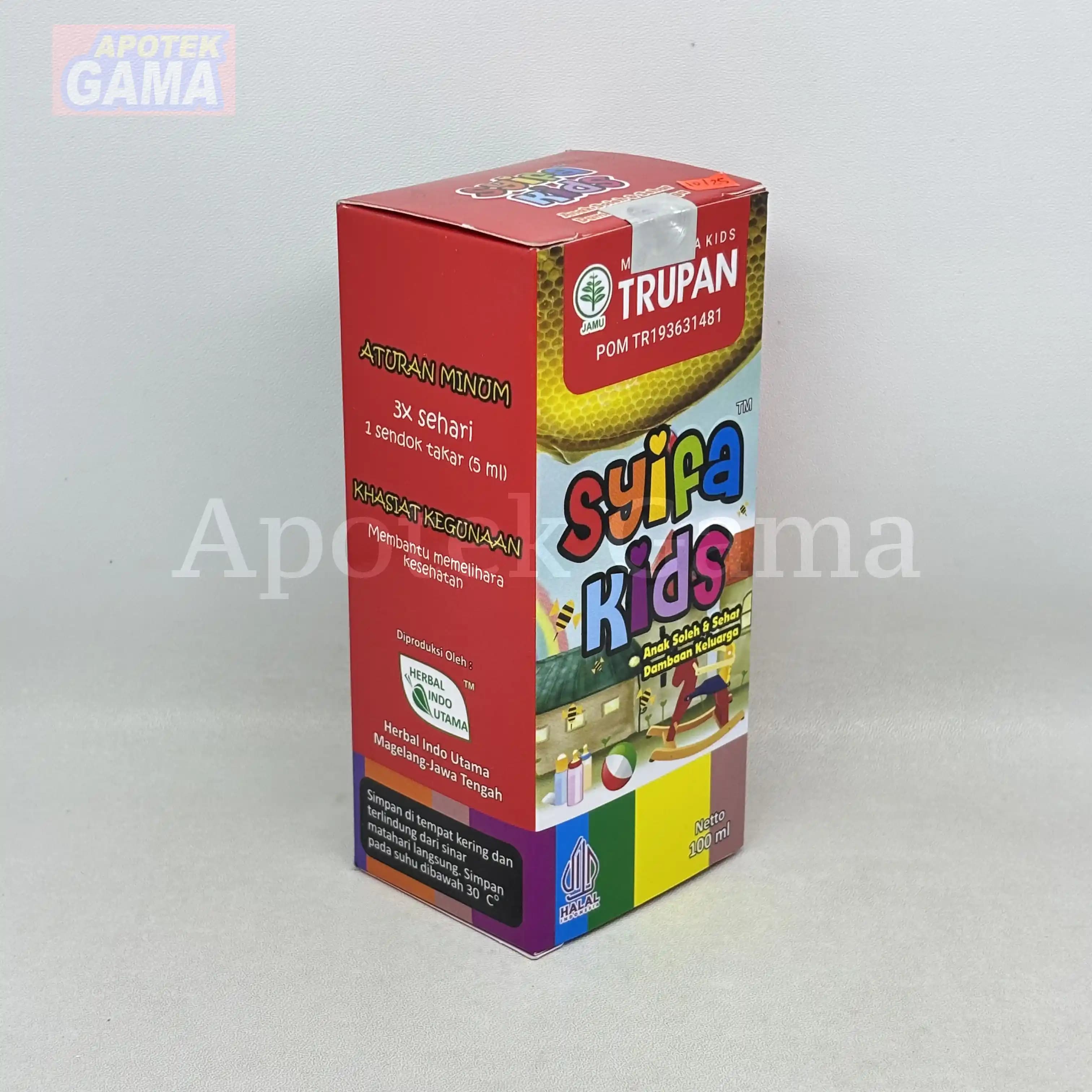 MADU HERBAL SYIFA KIDS TRUPAN 100 ML 2