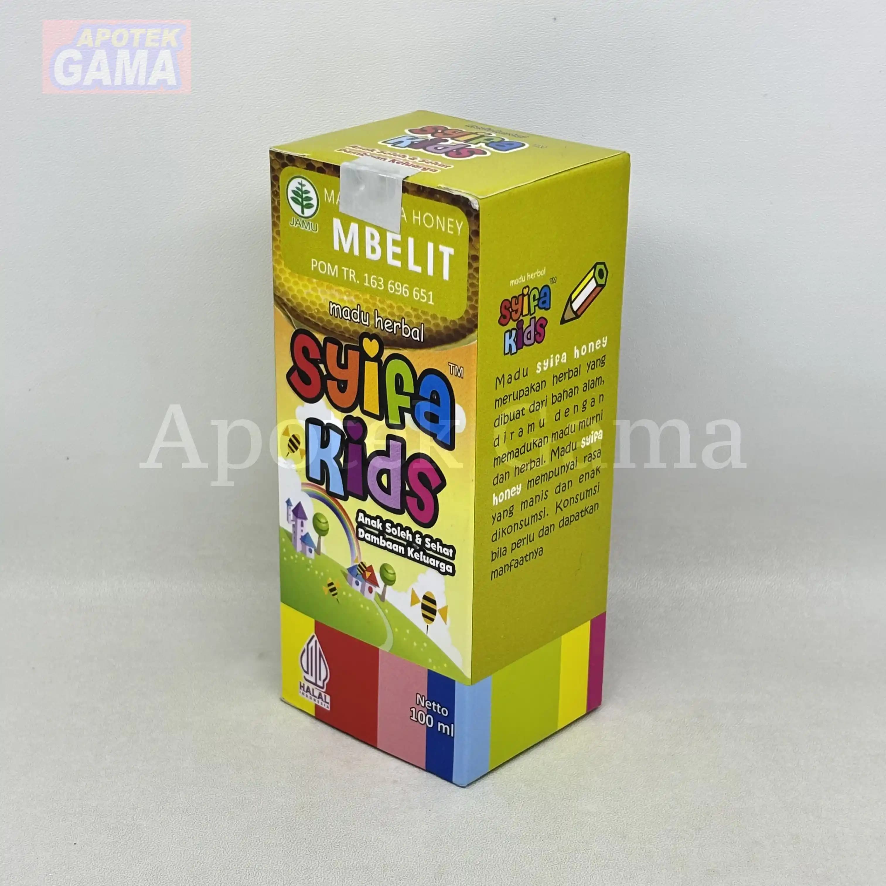 MADU HERBAL SYIFA KIDS MBELIT 100 ML 4