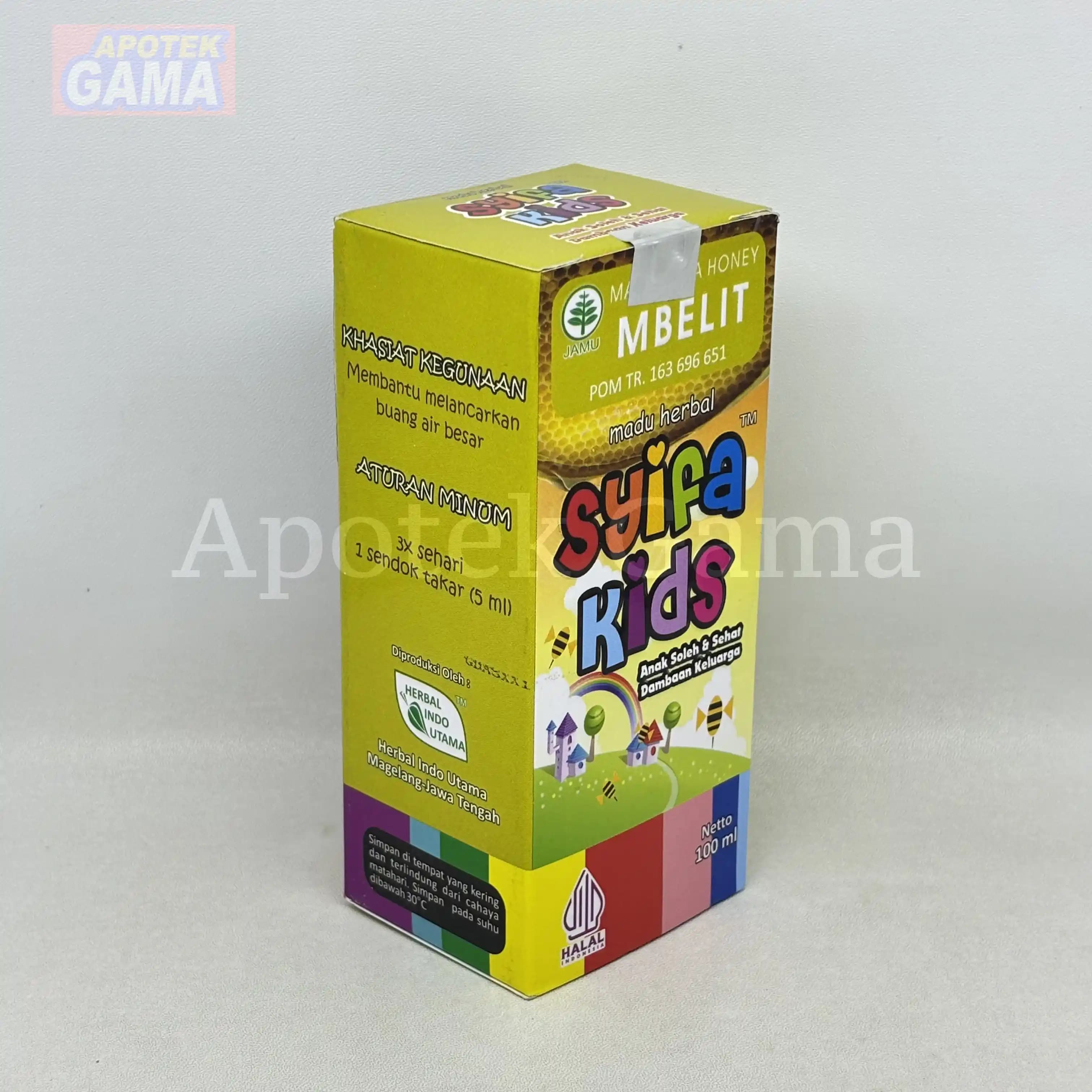 MADU HERBAL SYIFA KIDS MBELIT 100 ML 2
