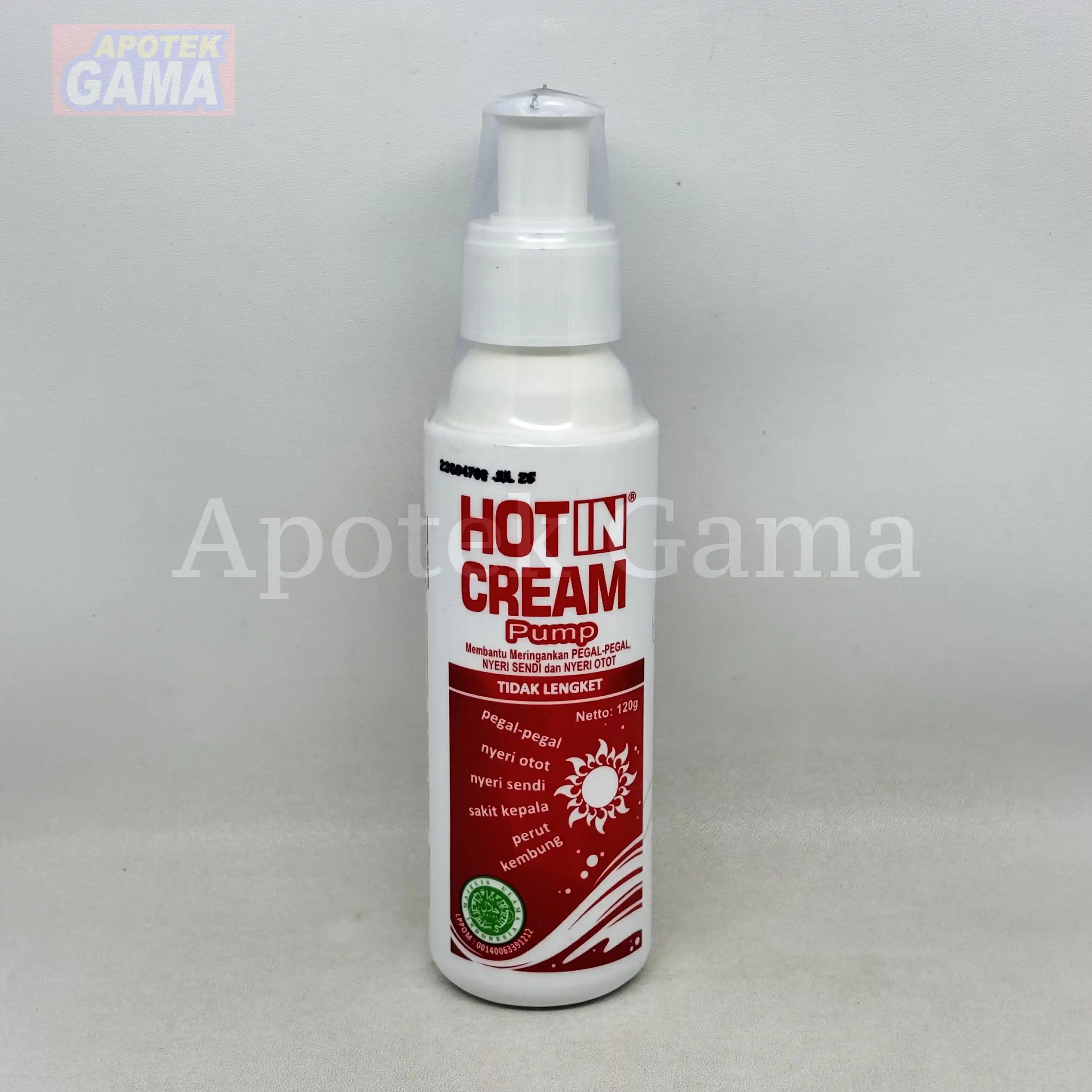 HOT IN CREAM PUMP 120 ML