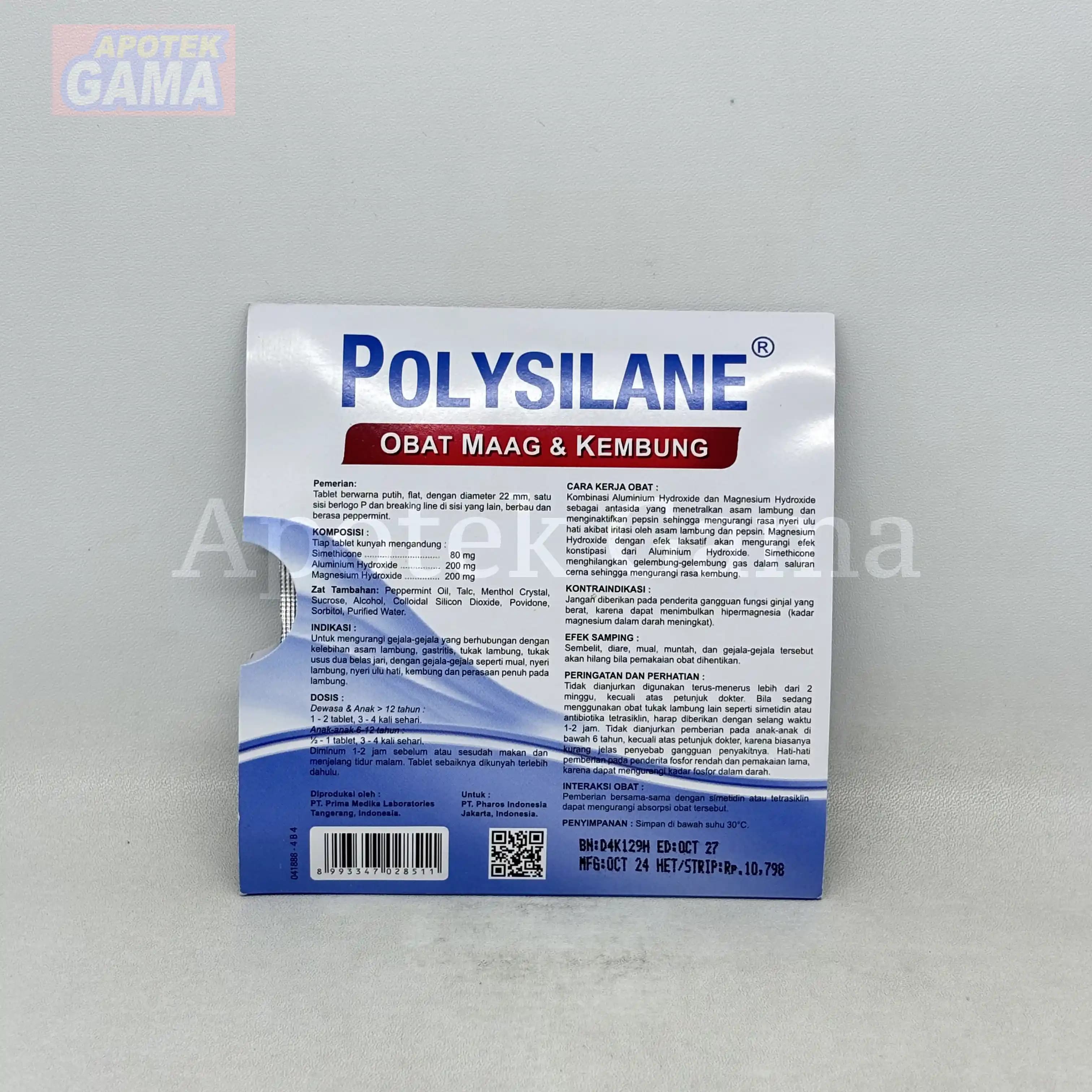 POLYSILANE TAB 5