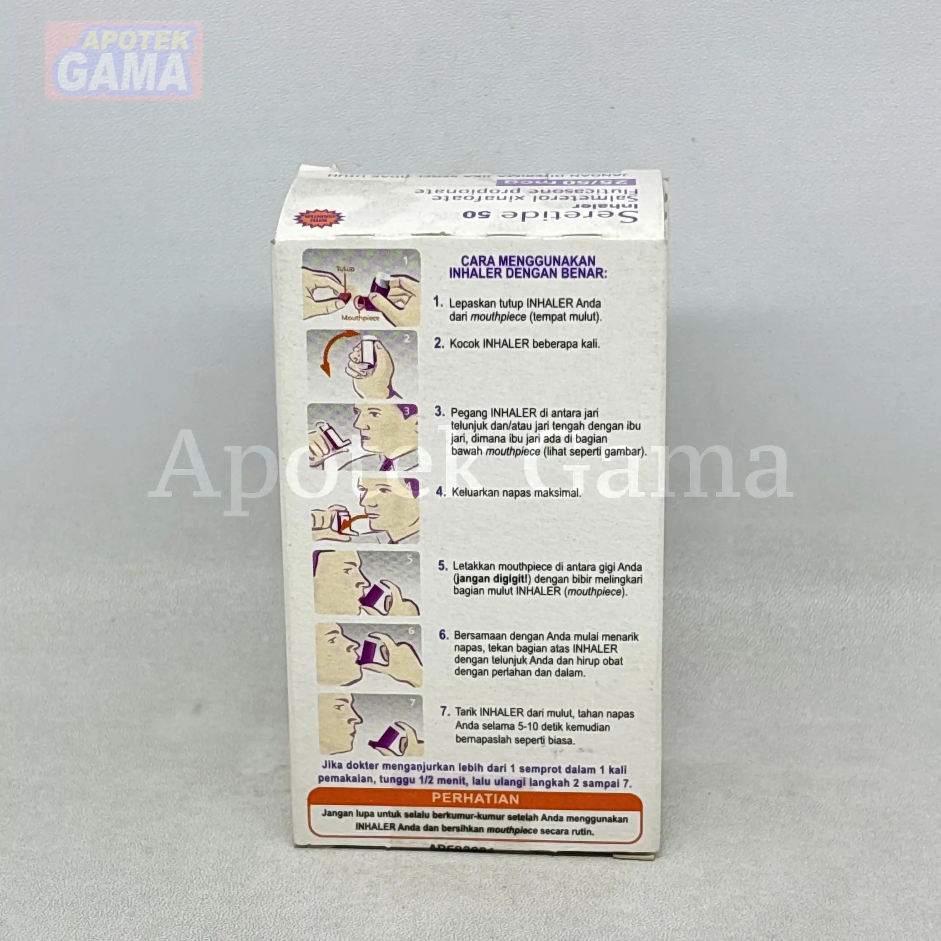 SERETIDE INHALER 50