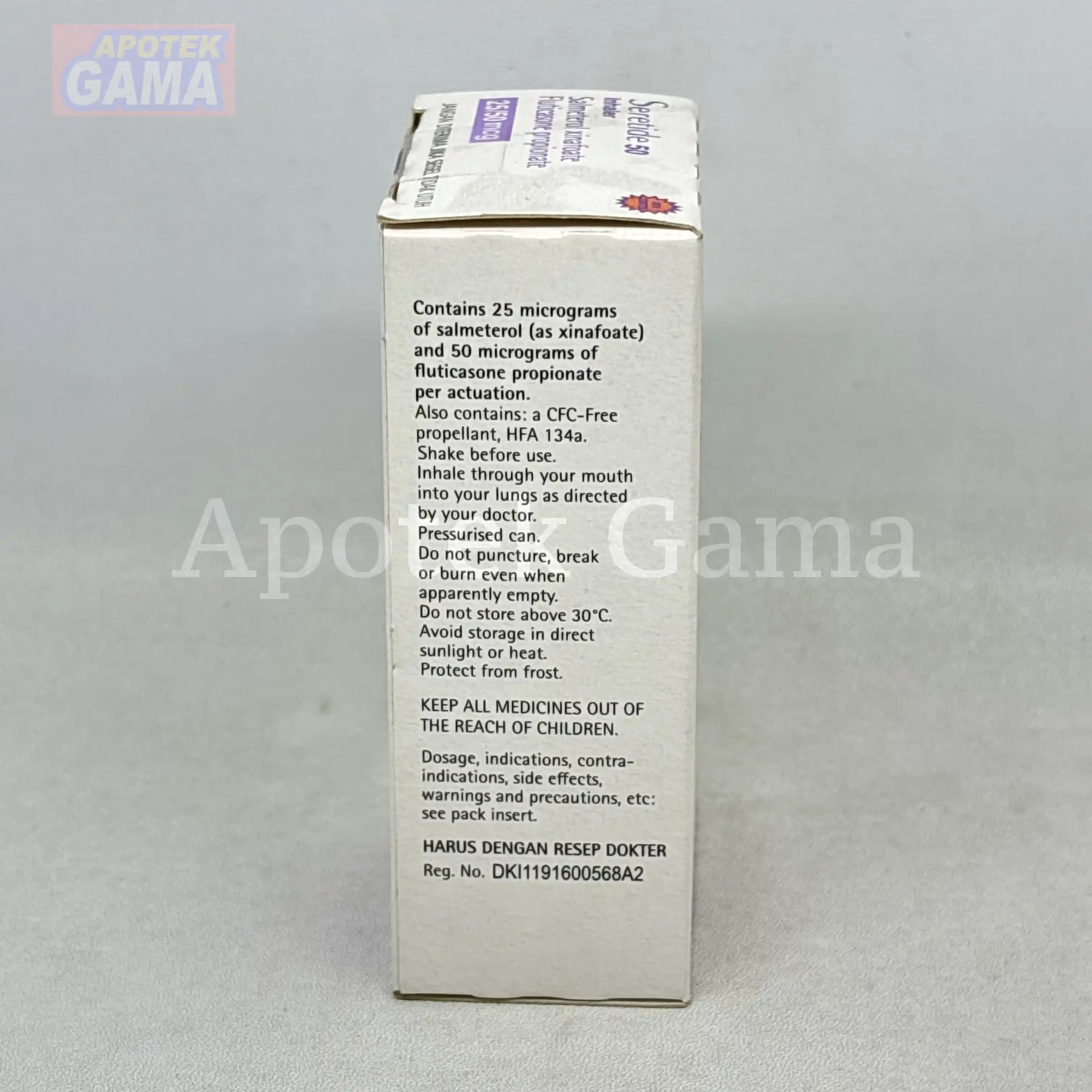 SERETIDE INHALER 50 5