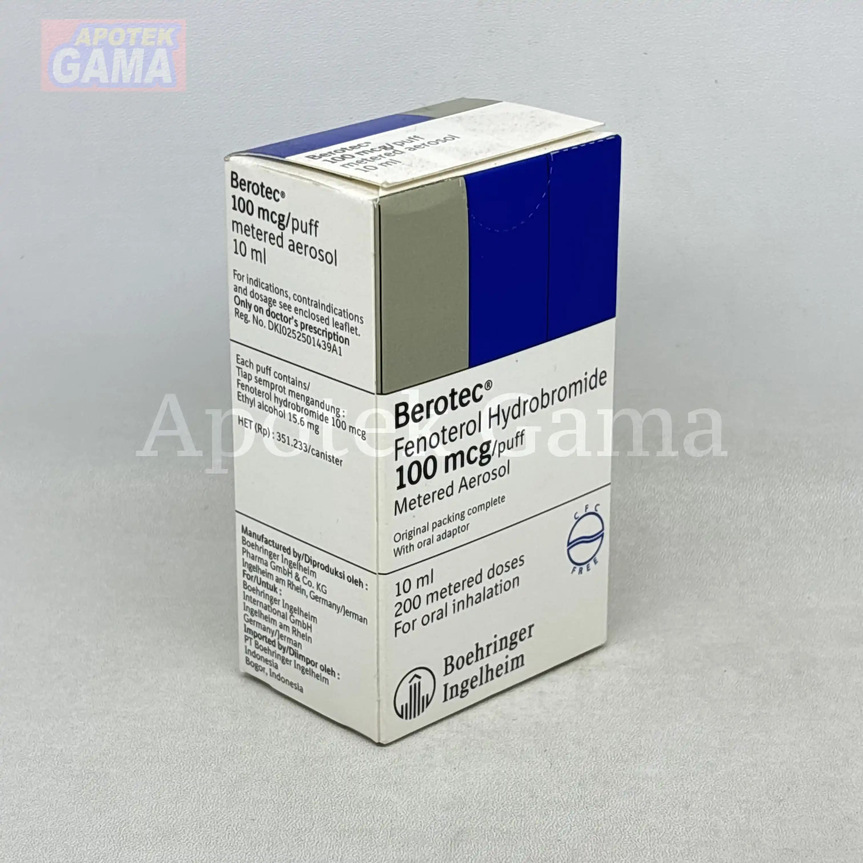 BEROTEC INHALER 200 MDI 5