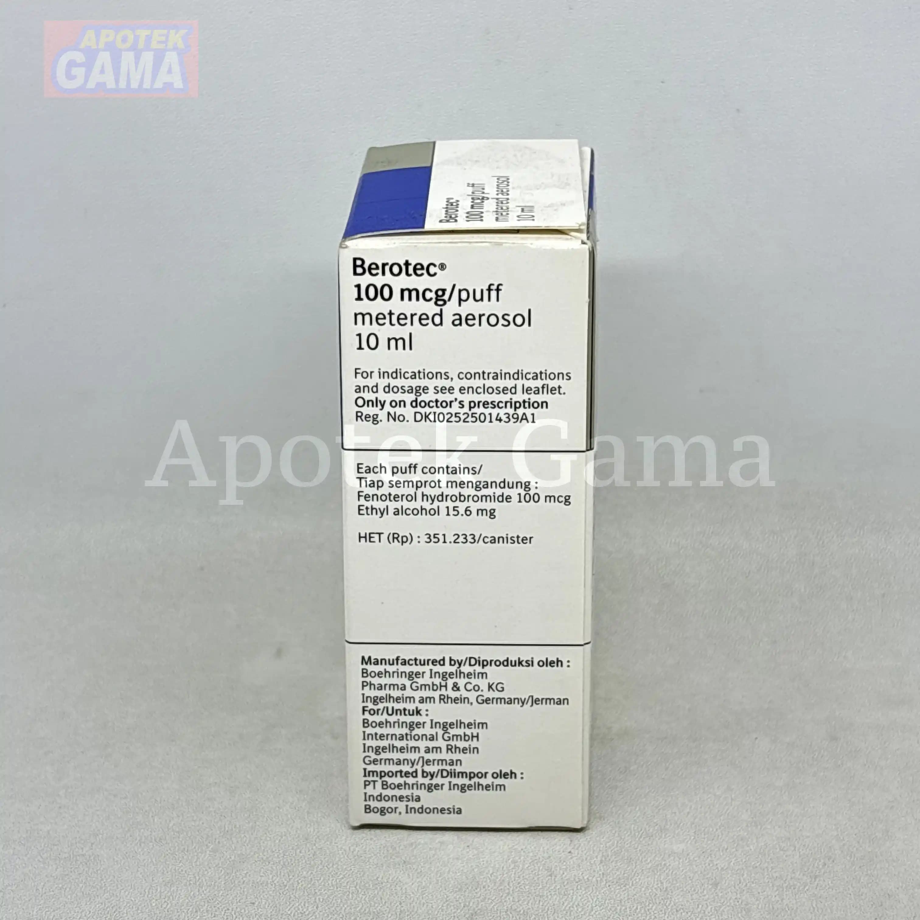 BEROTEC INHALER 200 MDI 3
