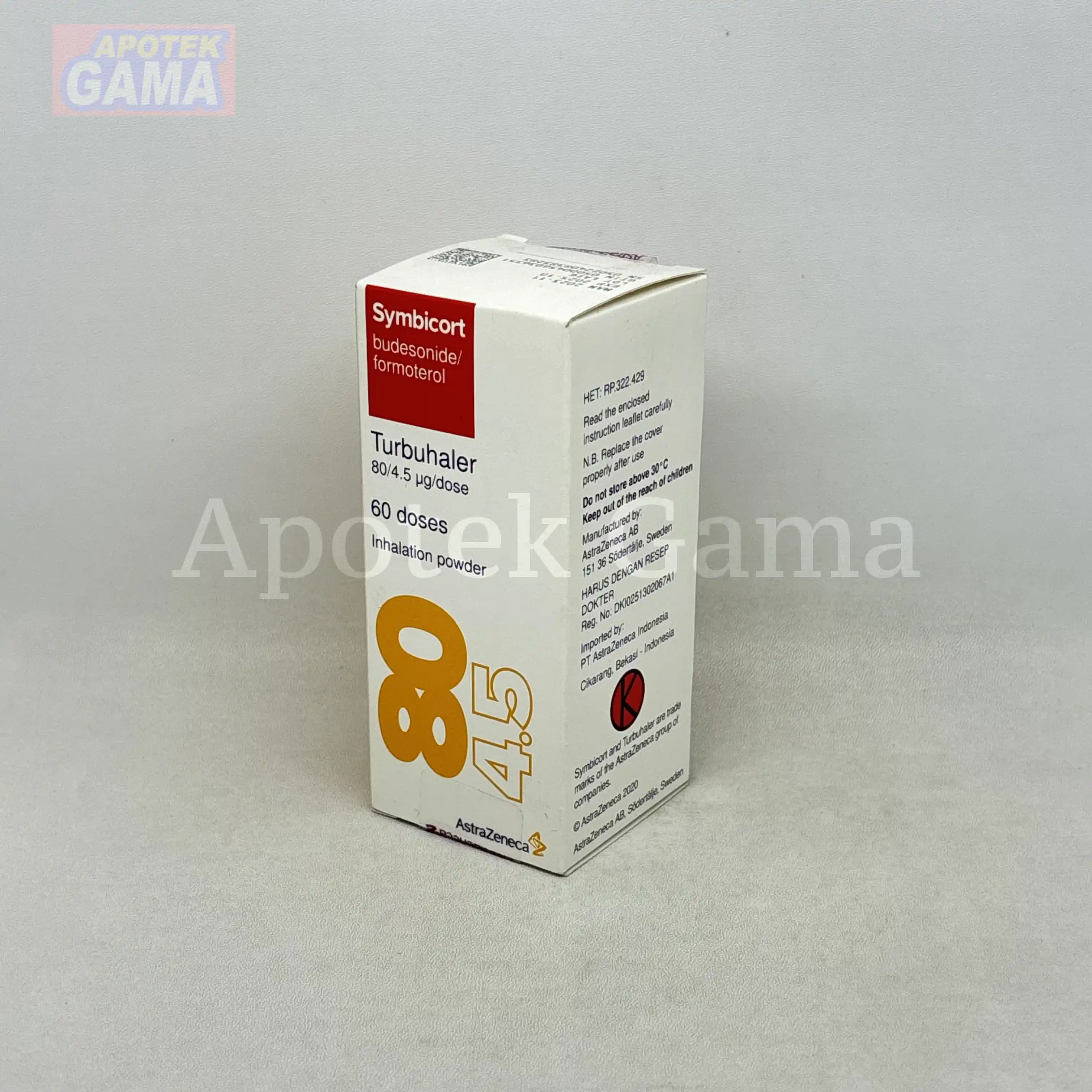SYMBICORT TURBO HEALER 80/40.5ug 60 DOSES 3