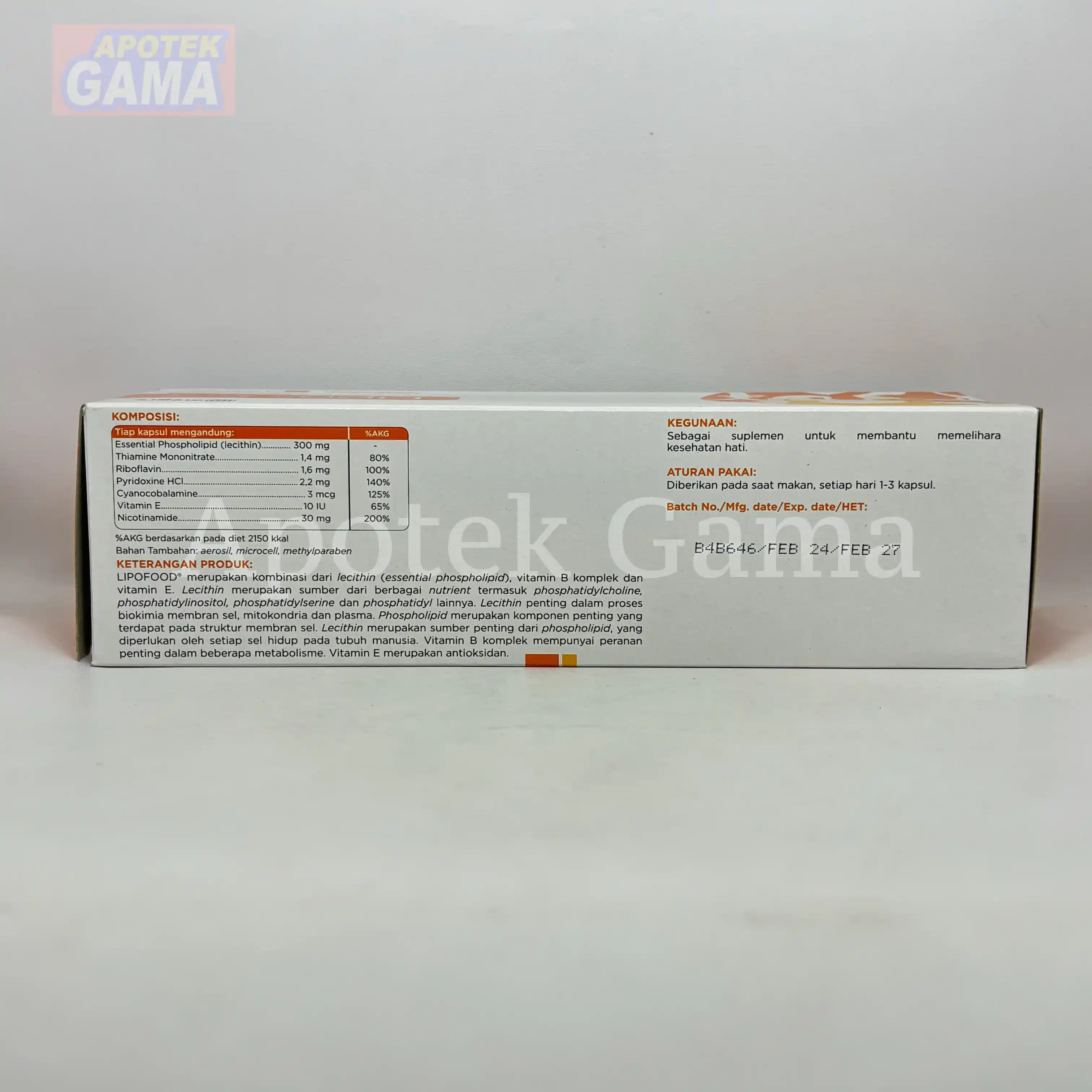 LIPOFOOD CAP 5