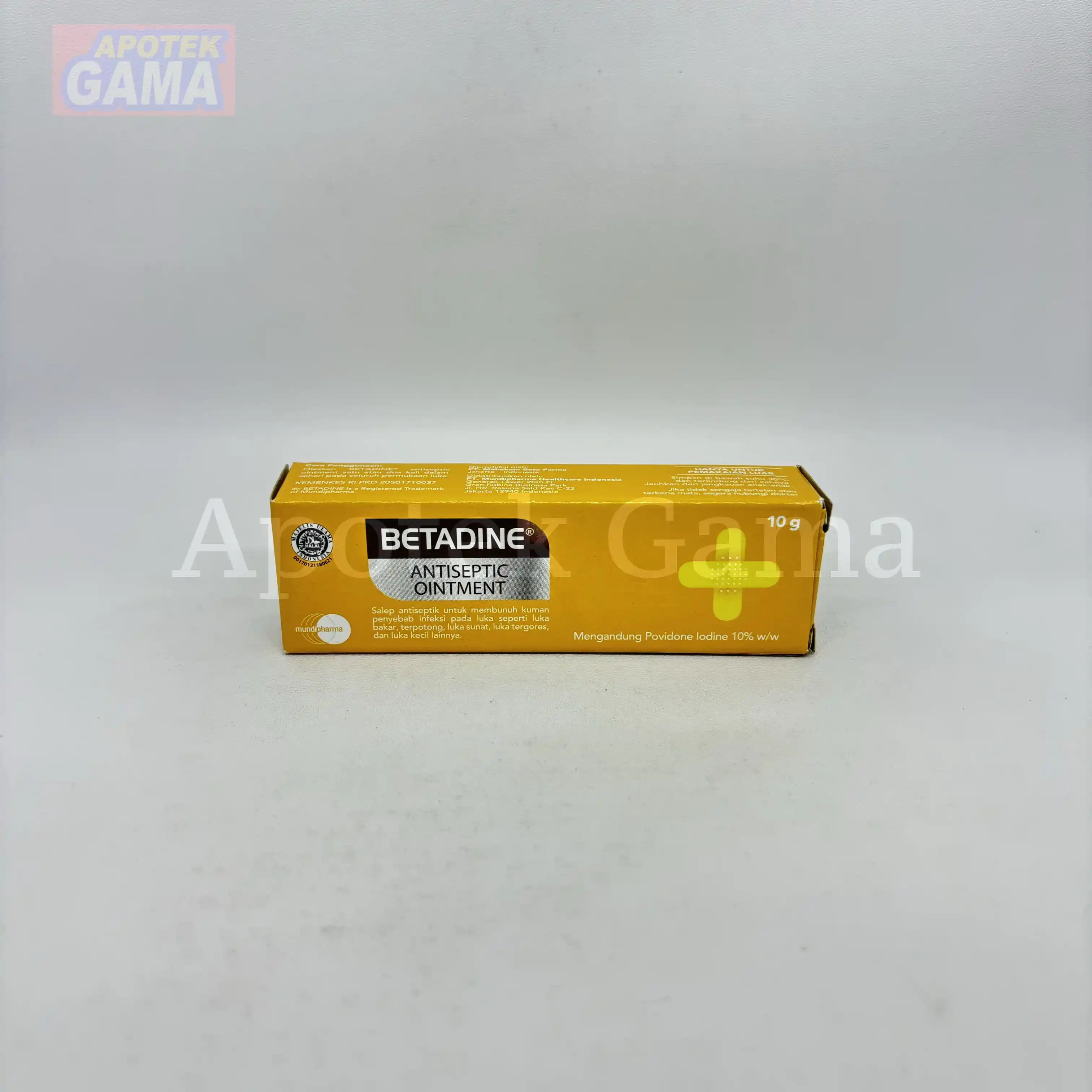 BETADINE OINT 10G 4