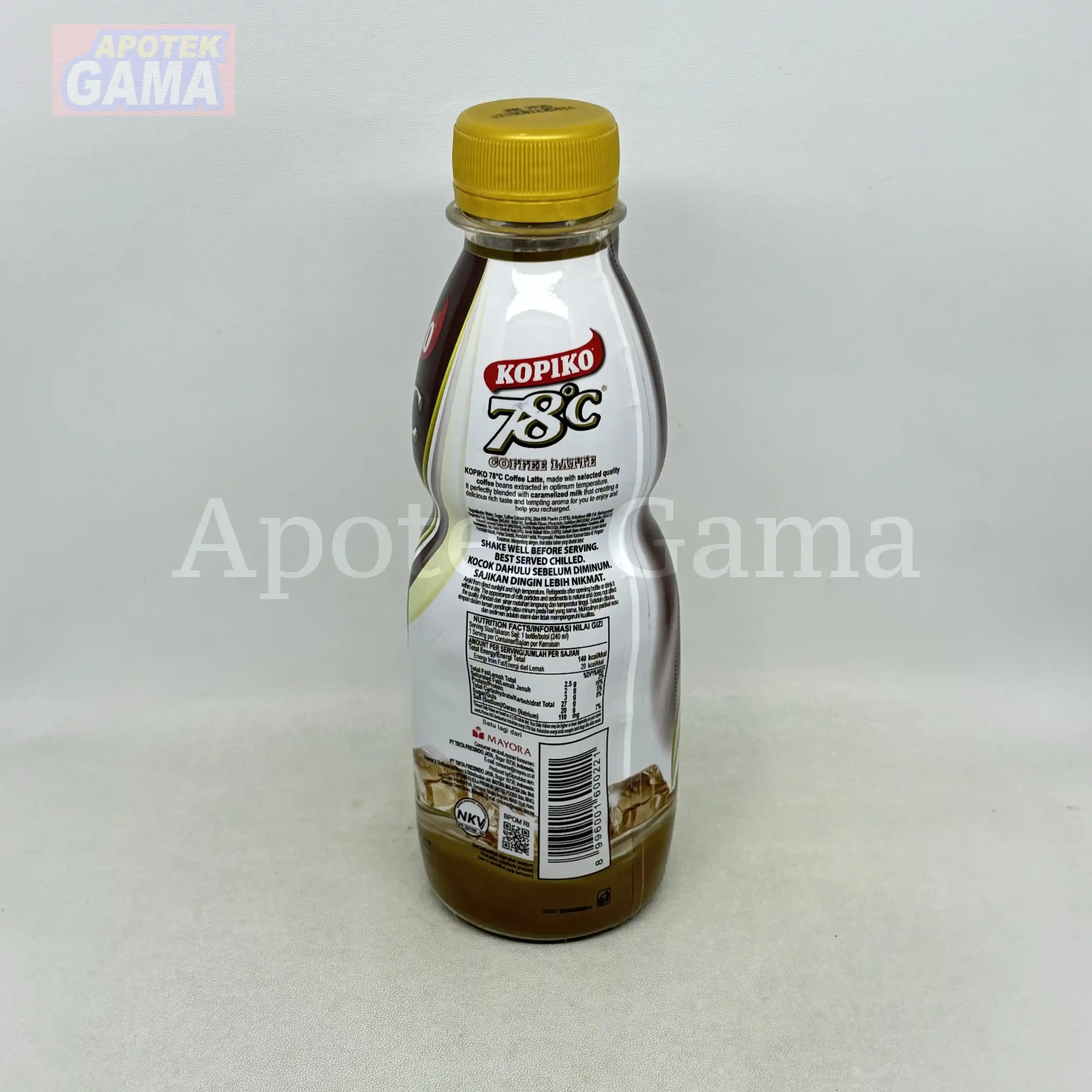 KOPIKO 78C COFFE LATTE 240 ML 4