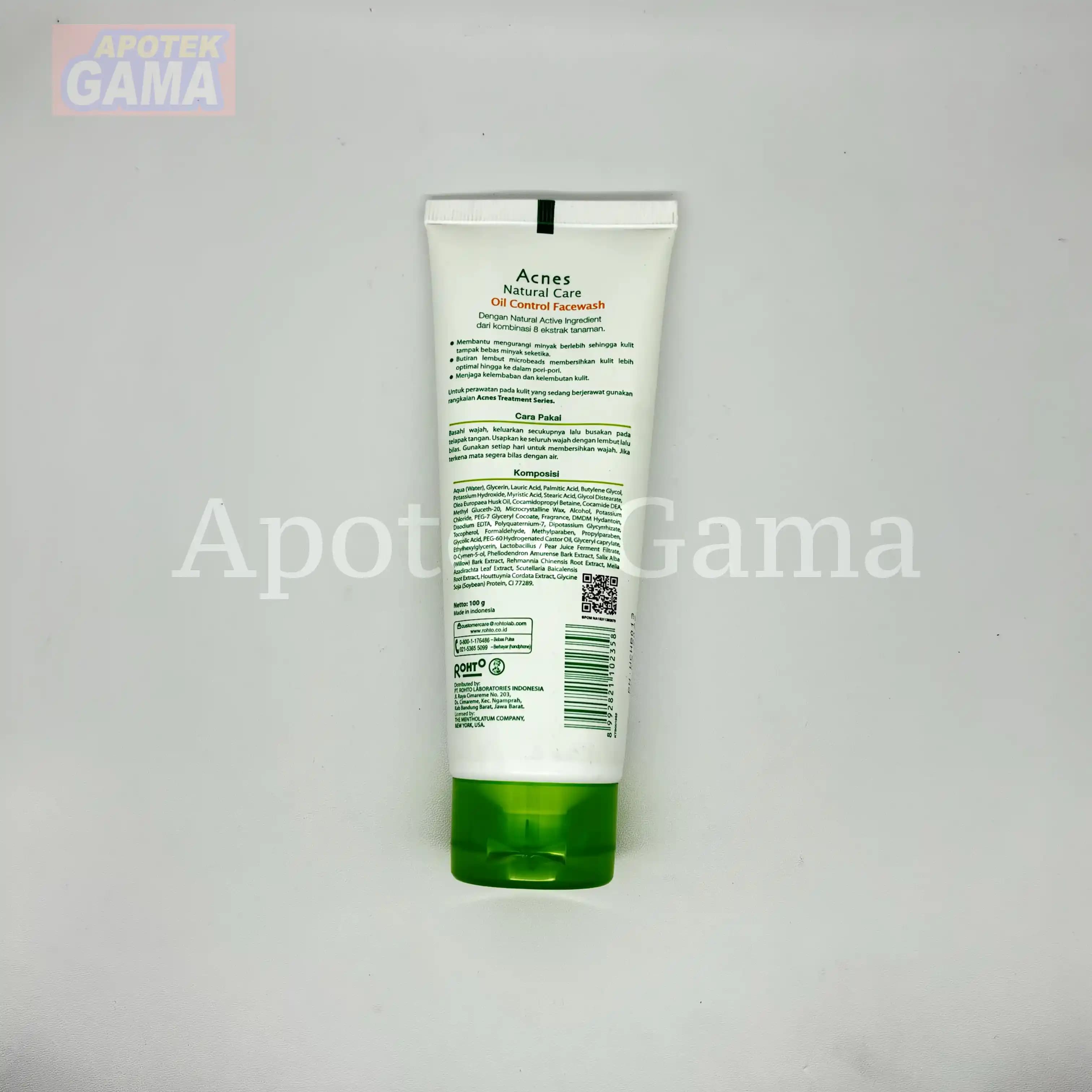 ACNES OIL CONTROL FACE WASH 100GR 5