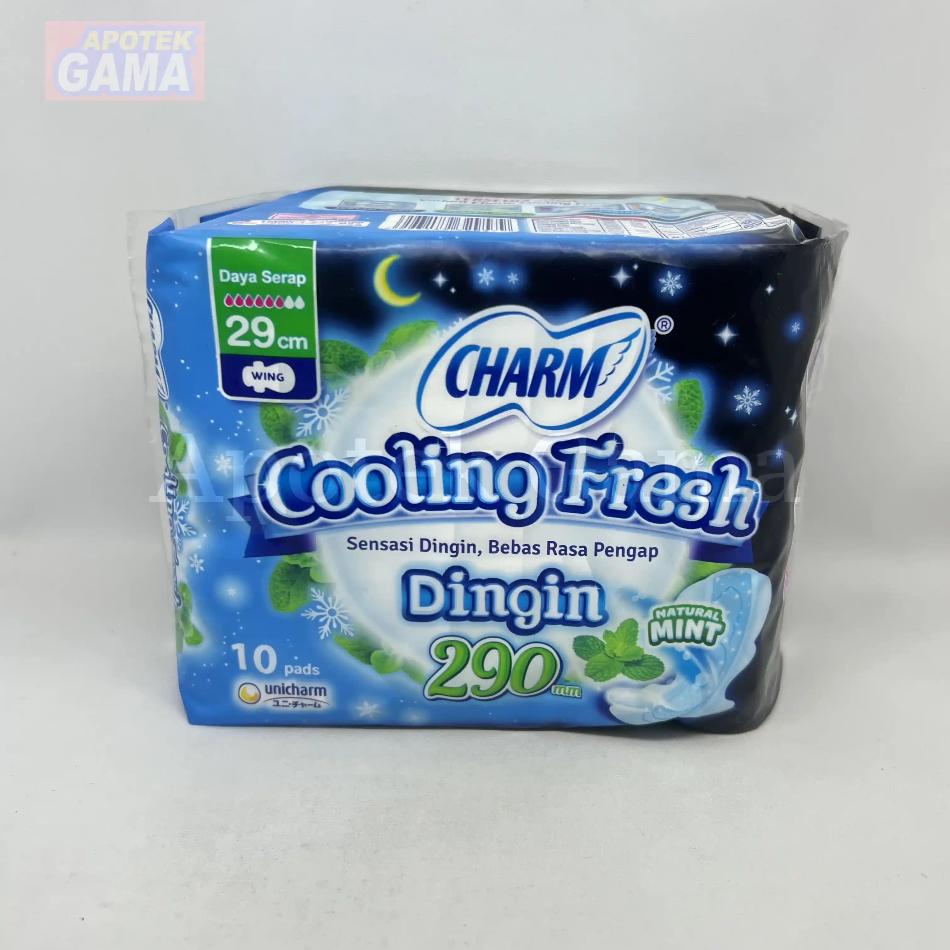 CHARM SOFTEX COOLING FRESH 29 CM ISI 10 2