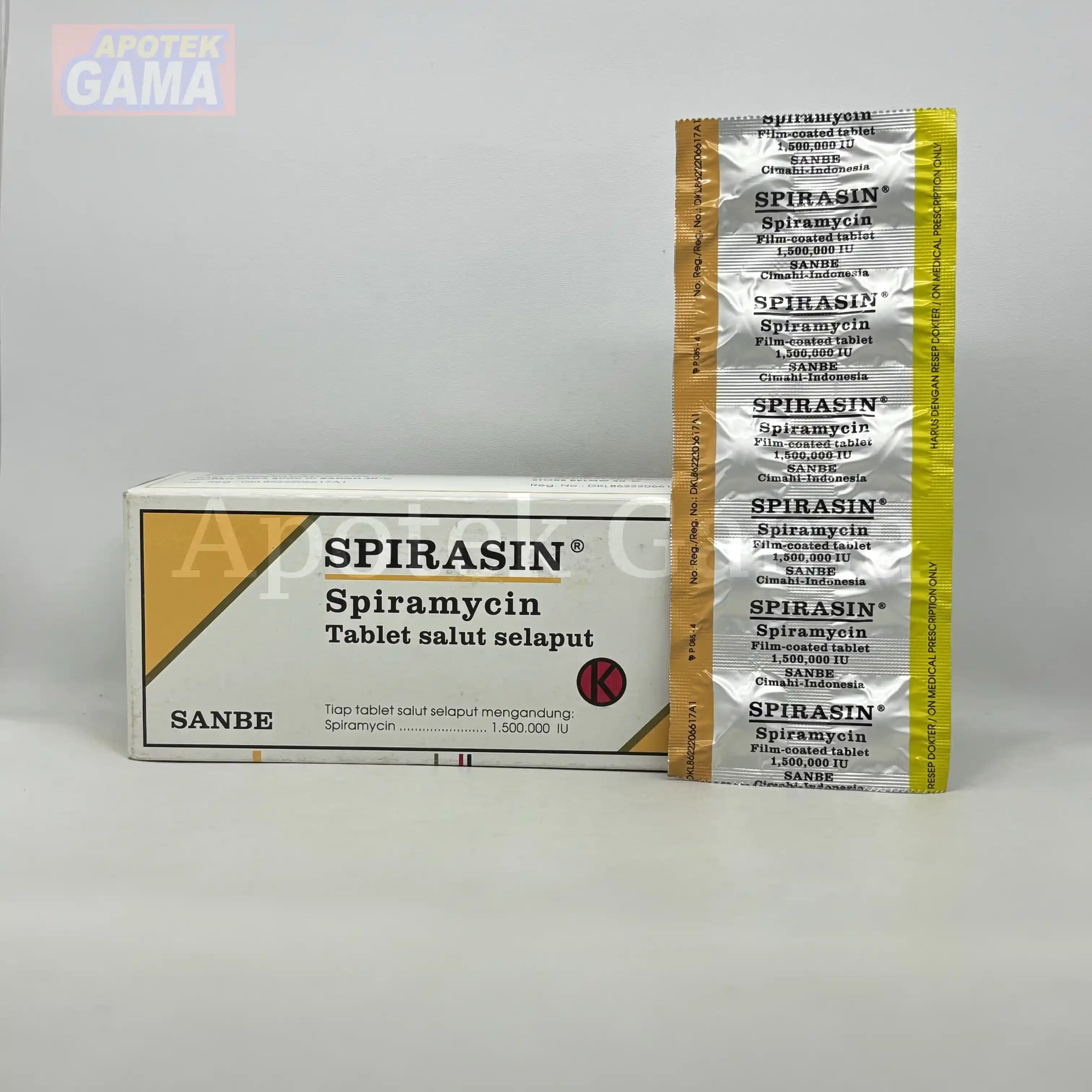 SPIRASIN TAB 500 5