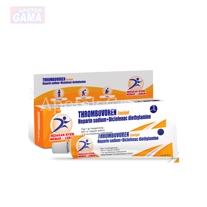 THROMBOVOREN EMULGEL 20GR